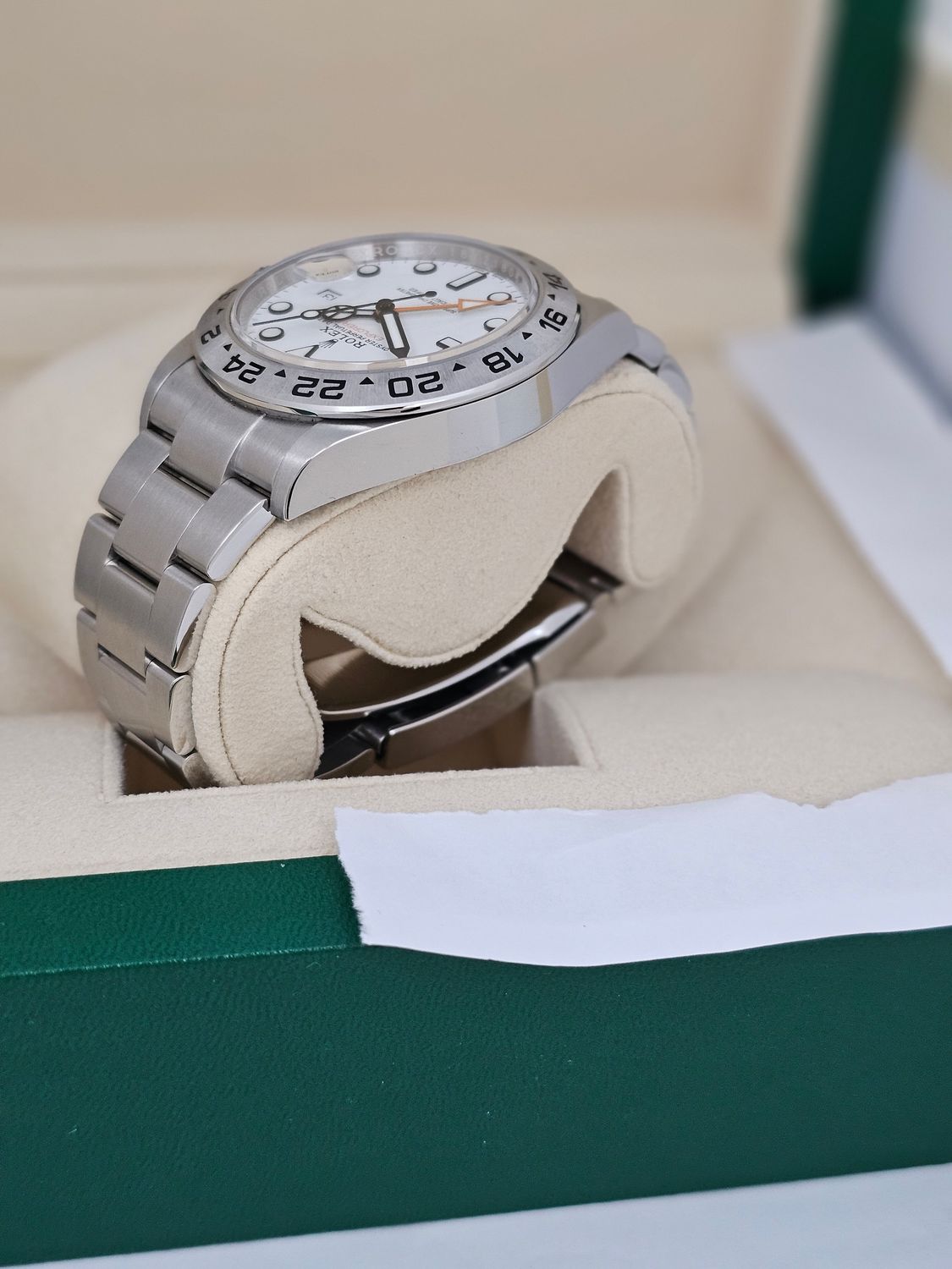 Rolex Explorer II White Polar Watch - 226570 2023 Full Set