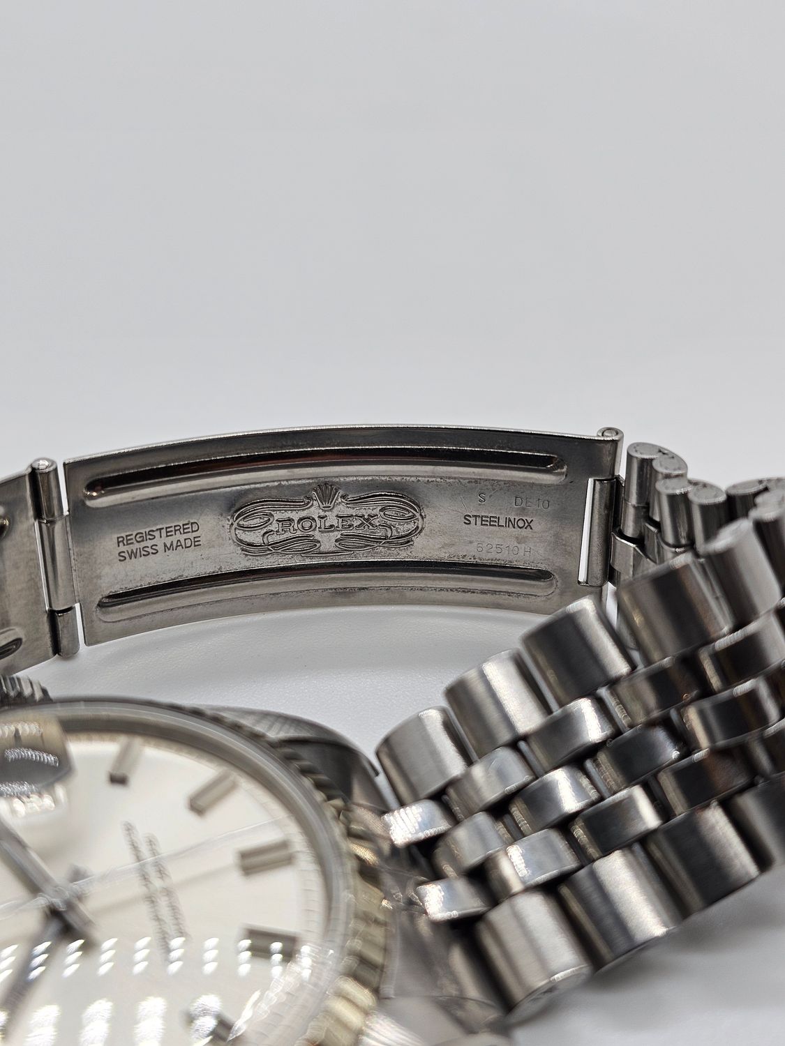 Rolex Datejust Watch 1601 36mm, Rare WideBoy Dial, Excellent condition