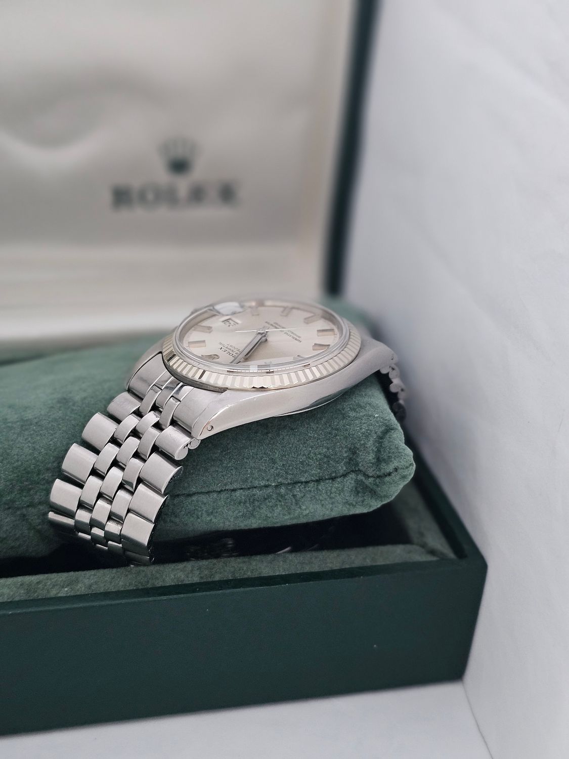 Rolex Datejust Watch 1601 36mm, Rare WideBoy Dial, Excellent condition