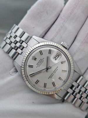 Rolex Datejust Watch 1601 36mm, Rare WideBoy Dial, Excellent condition