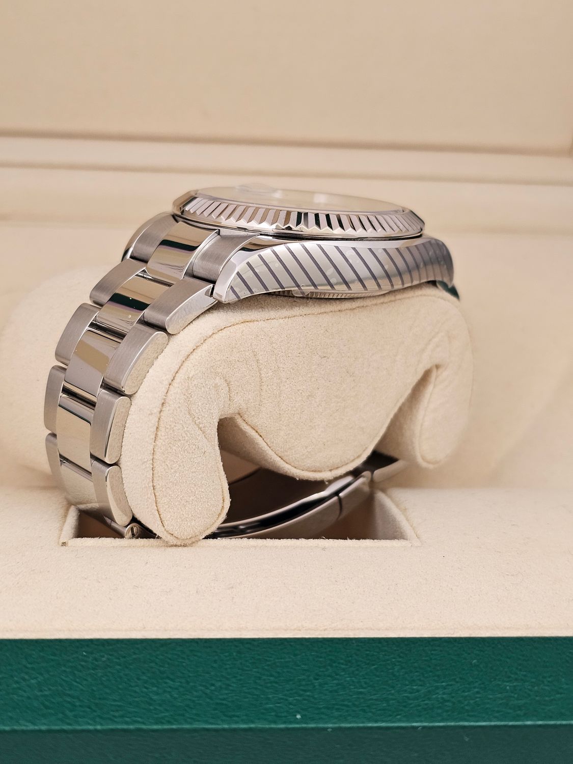Rolex 326934 SkyDweller White Dial Oyster, 2018 Box &amp; Papers, 2024 Rolex Service
