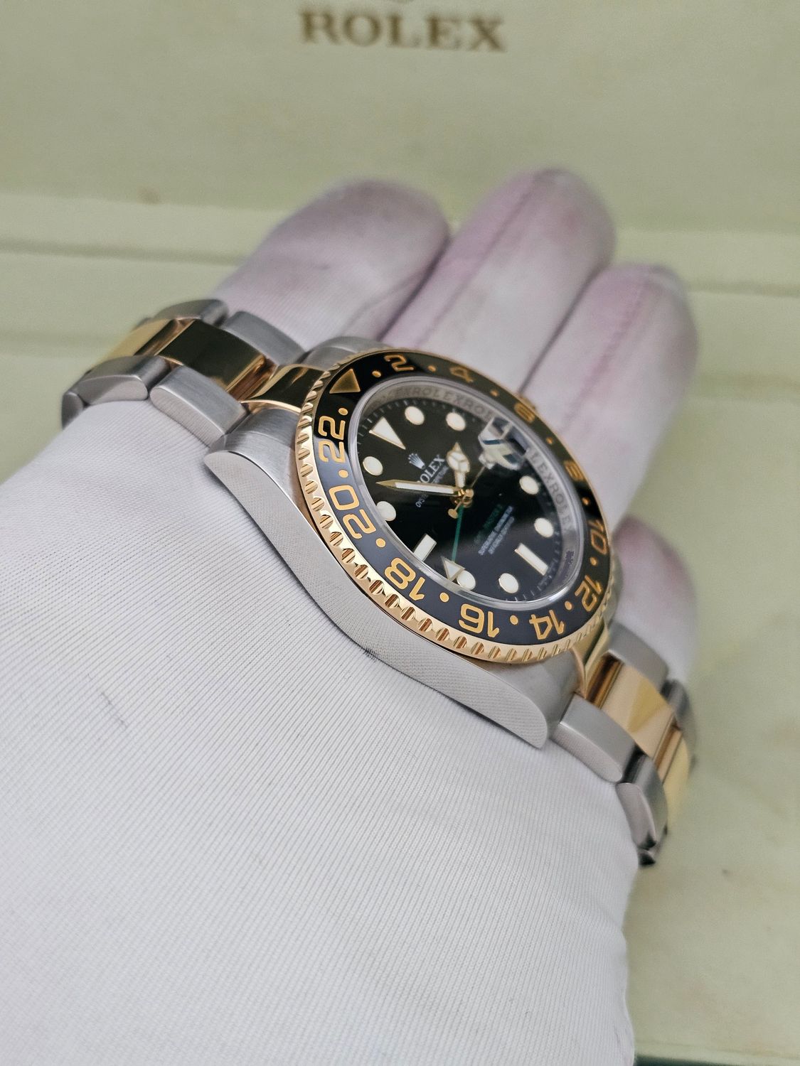 Rolex GMT-Master II Black Watch - 116713LN 2006 Box &amp; Papers, 2011 Rolex Service