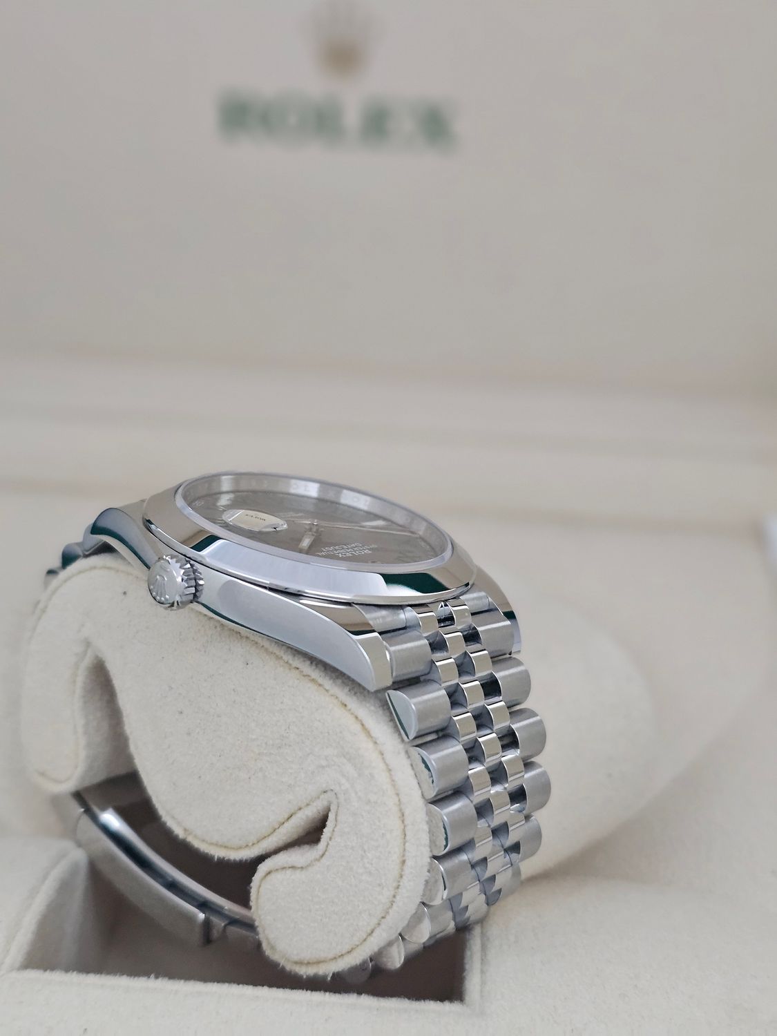 Rolex Datejust 41mm Watch Ref: 126300 Wimbledon Dial - 2022 Full Set