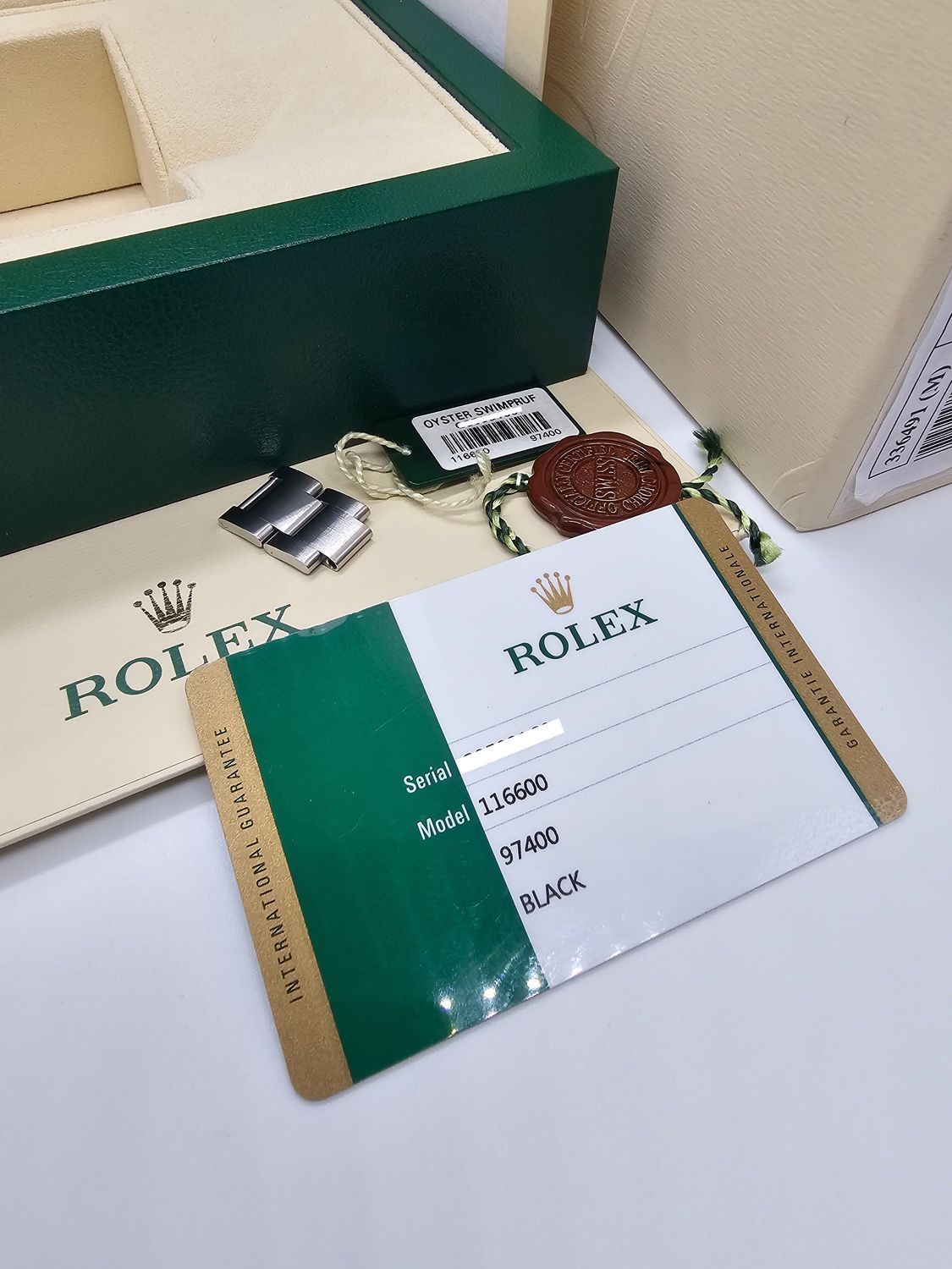 Rolex Sea-Dweller 40mm Watch 4000 Rare/Short Run - Ref 116600, 2015 Full Set
