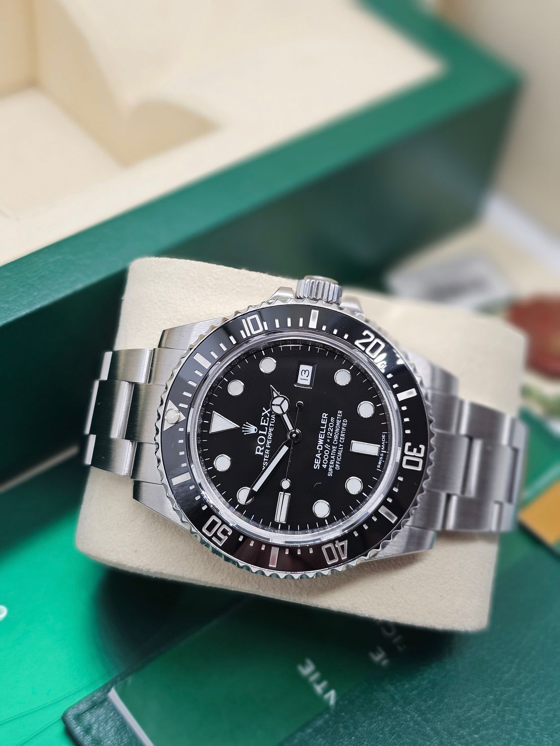 Rolex Sea-Dweller 40mm Watch 4000 Rare/Short Run - Ref 116600, 2015 Full Set