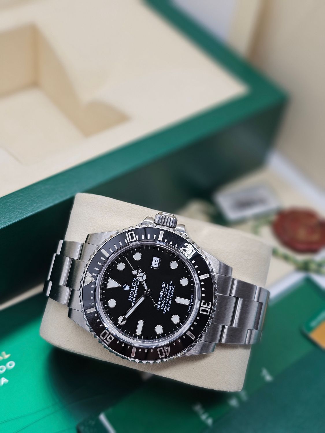 Rolex Sea-Dweller 40mm Watch 4000 Rare/Short Run - Ref 116600, 2015 Full Set