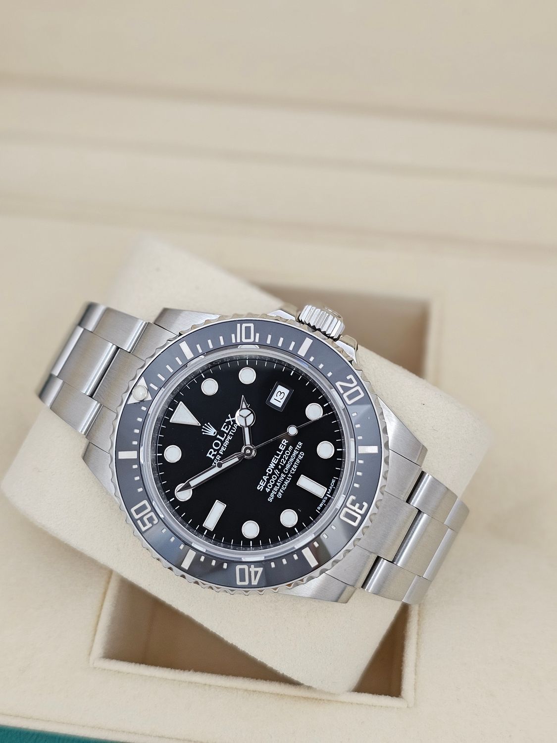 Rolex Sea-Dweller 40mm Watch 4000 Rare/Short Run - Ref 116600, 2015 Full Set