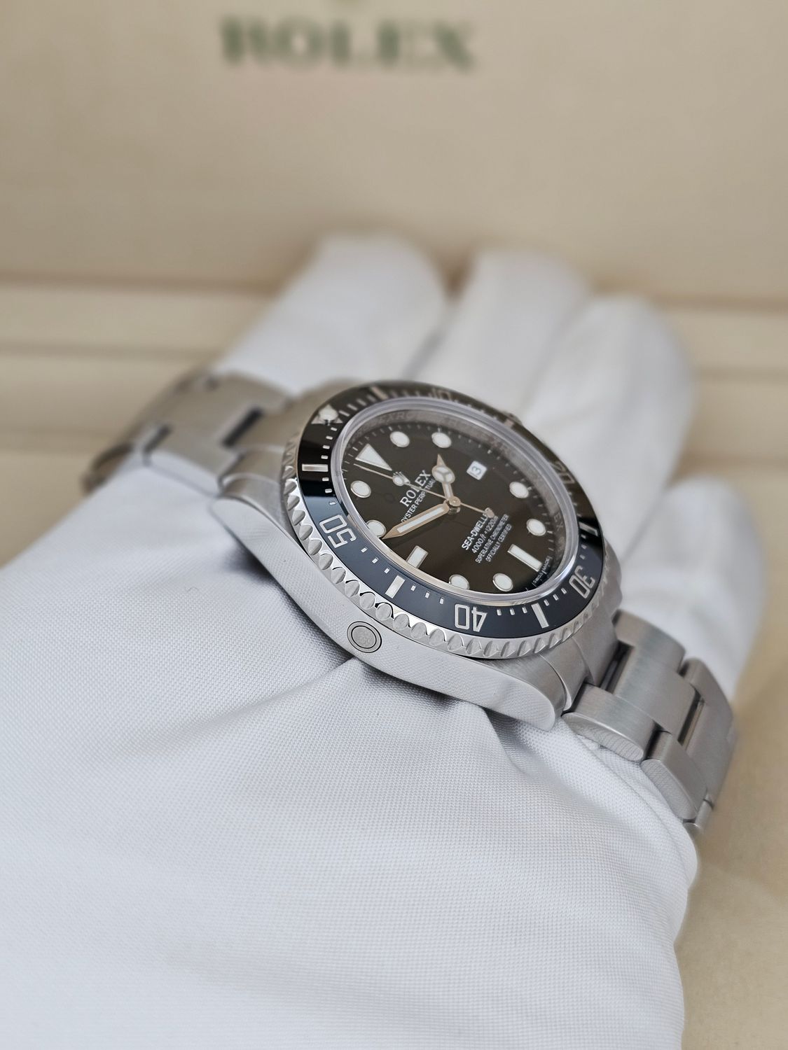 Rolex Sea-Dweller 40mm Watch 4000 Rare/Short Run - Ref 116600, 2015 Full Set