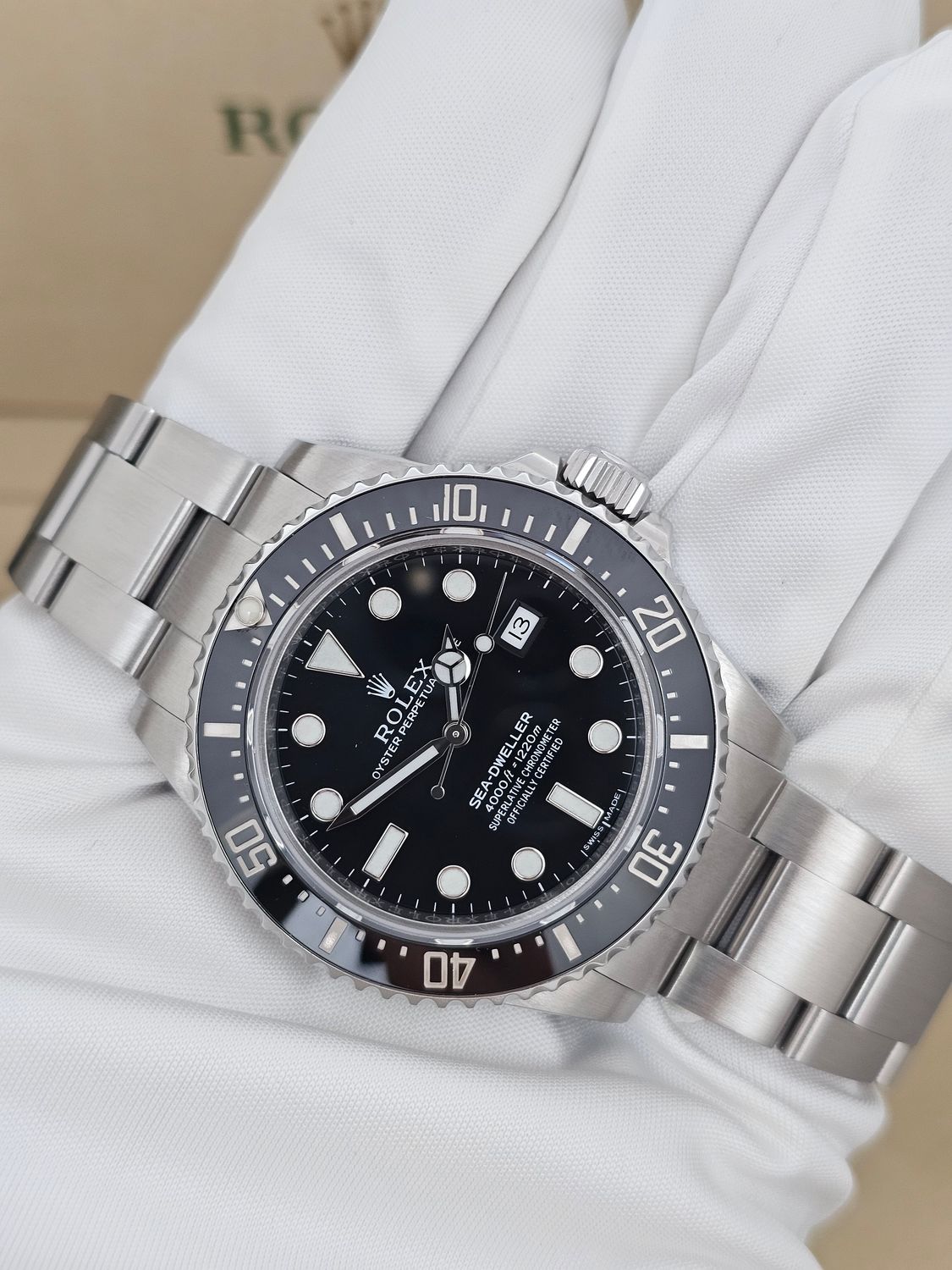 Rolex Sea-Dweller 40mm Watch 4000 Rare/Short Run - Ref 116600, 2015 Full Set