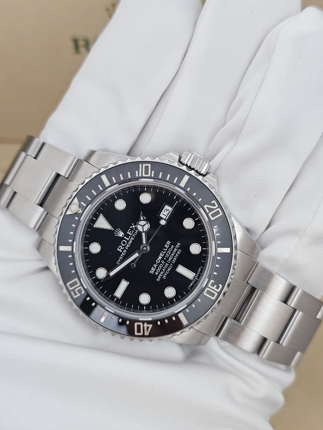 Rolex Sea-Dweller 40mm Watch 4000 Rare/Short Run - Ref 116600, 2015 Full Set