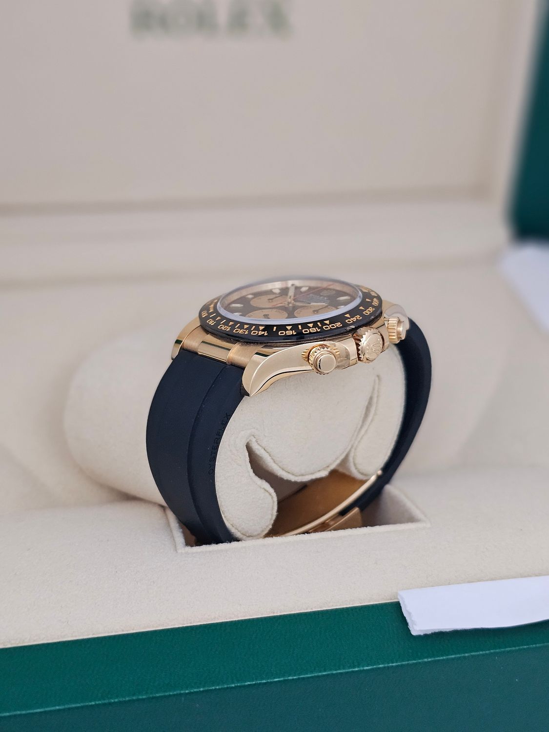Rolex Daytona Oysterflex Watch, 18K Yellow Gold 116518LN &quot;Paul Newman&quot; 2023