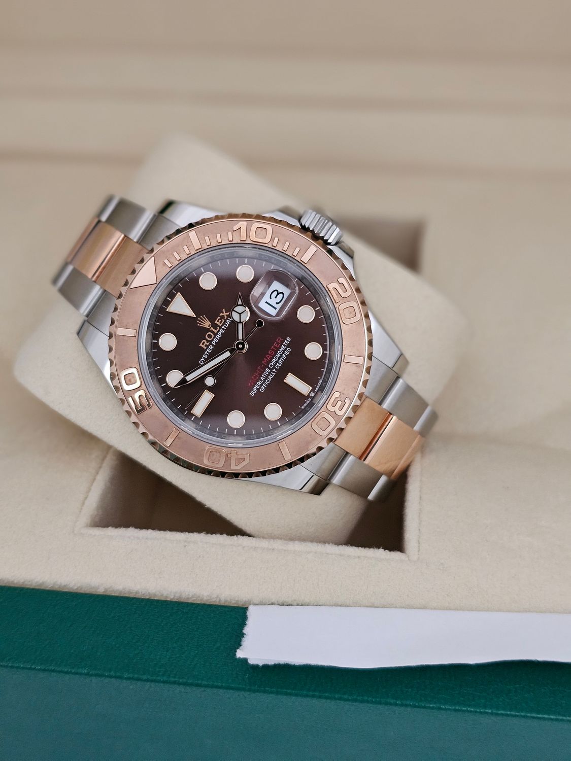 Rolex Yacht-Master 40mm Watch, Ref 126621 Chocolate Dial 2021 Box &amp; Papers