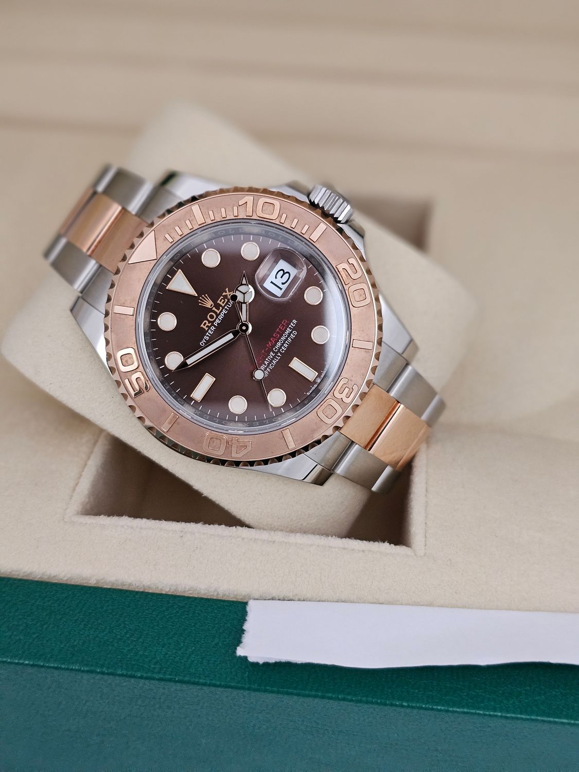 Rolex Yacht-Master 40mm Watch, Ref 126621 Chocolate Dial 2021 Box &amp; Papers