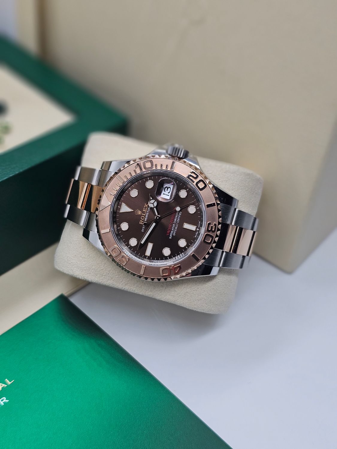 Rolex Yacht-Master 40mm Watch, Ref 126621 Chocolate Dial 2021 Box &amp; Papers
