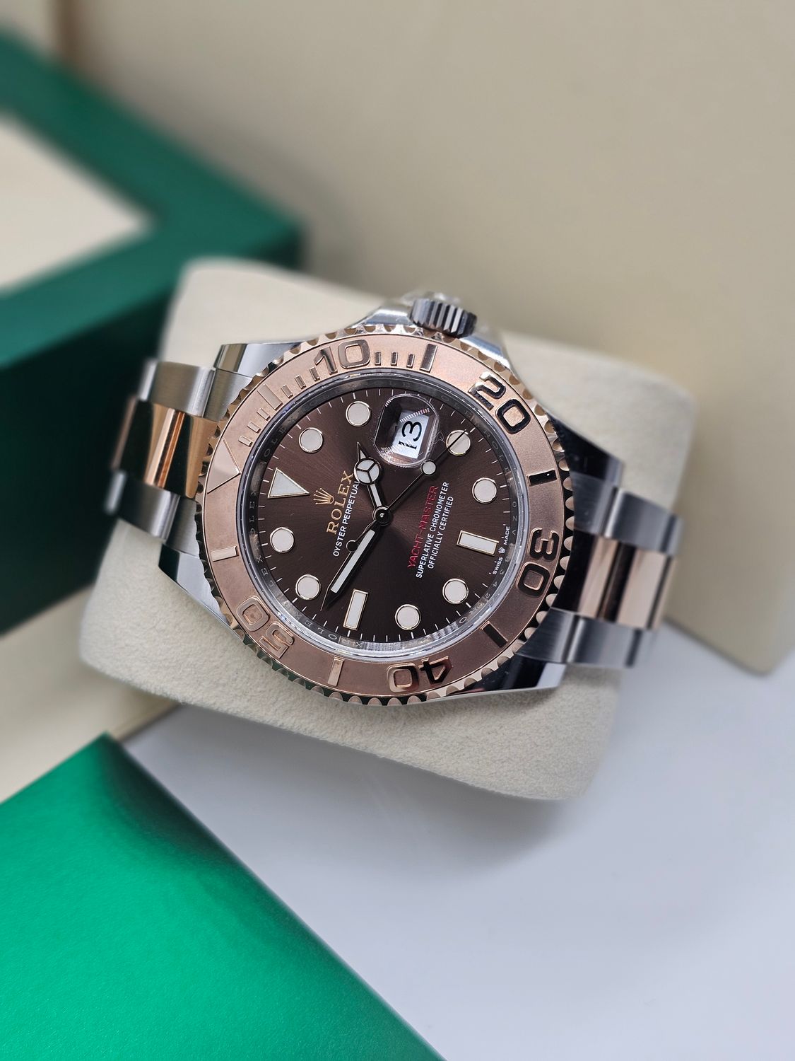 Rolex Yacht-Master 40mm Watch, Ref 126621 Chocolate Dial 2021 Box &amp; Papers