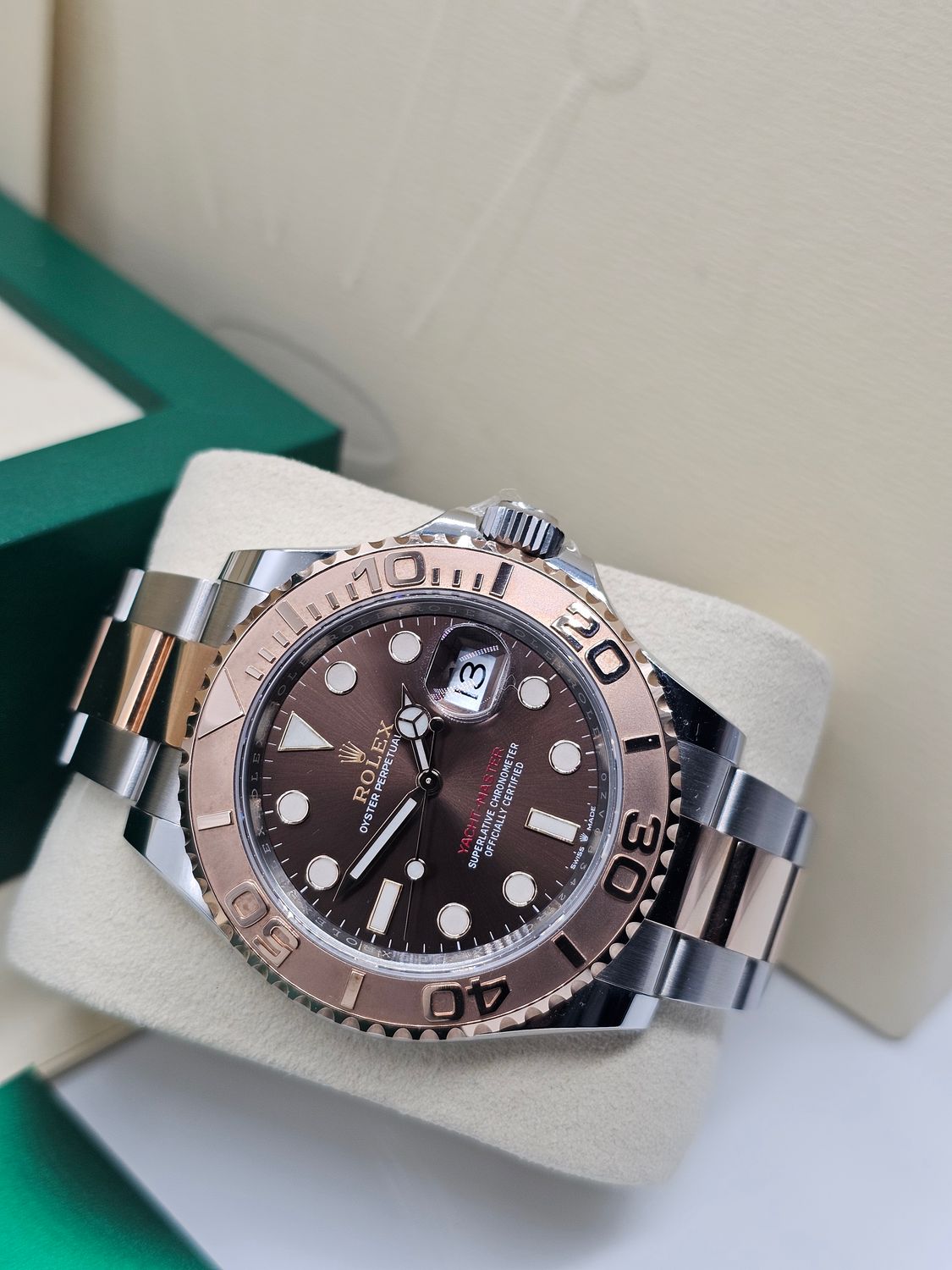 Rolex Yacht-Master 40mm Watch, Ref 126621 Chocolate Dial 2021 Box &amp; Papers