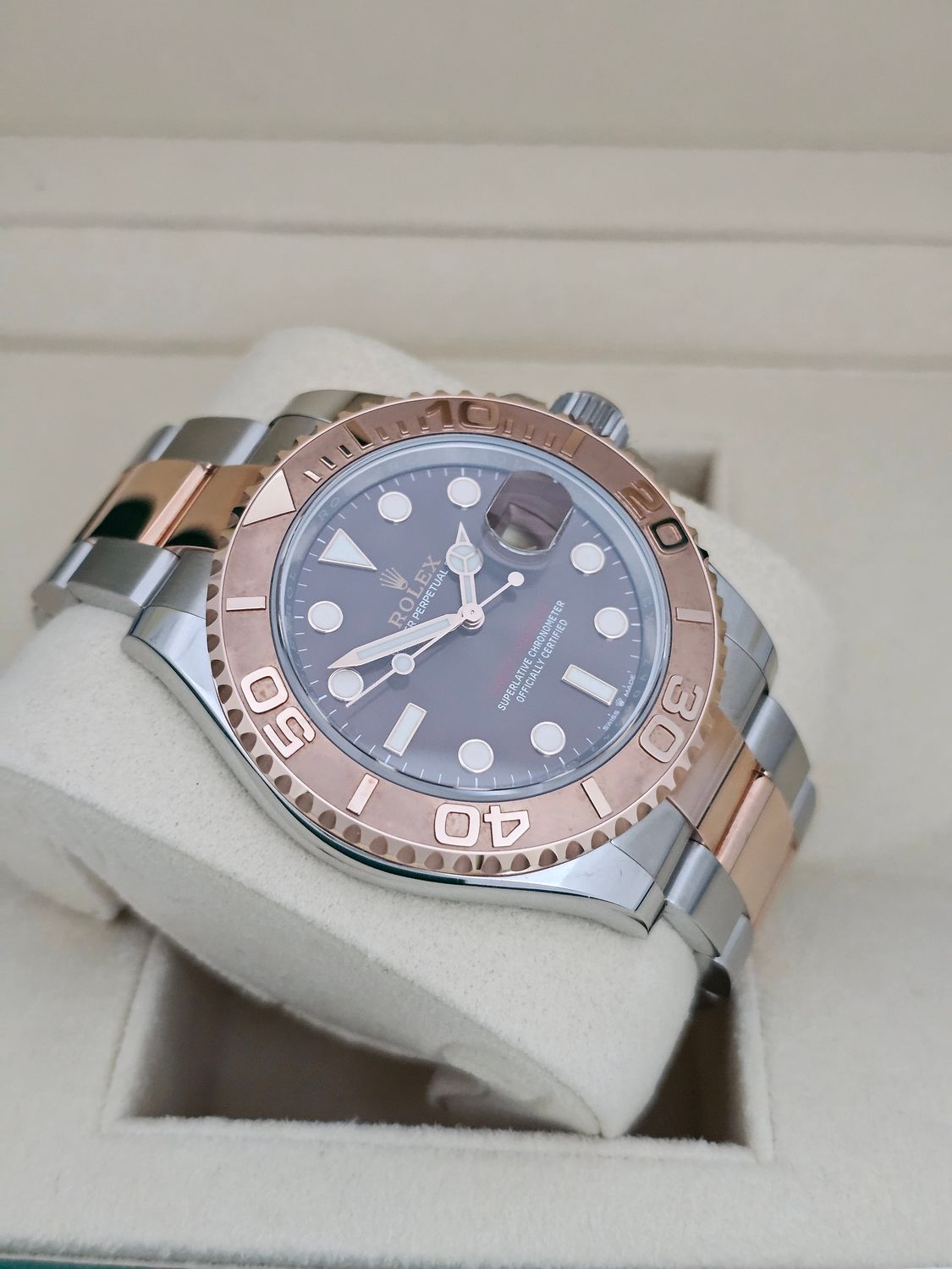 Rolex Yacht-Master 40mm Watch, Ref 126621 Chocolate Dial 2021 Box &amp; Papers
