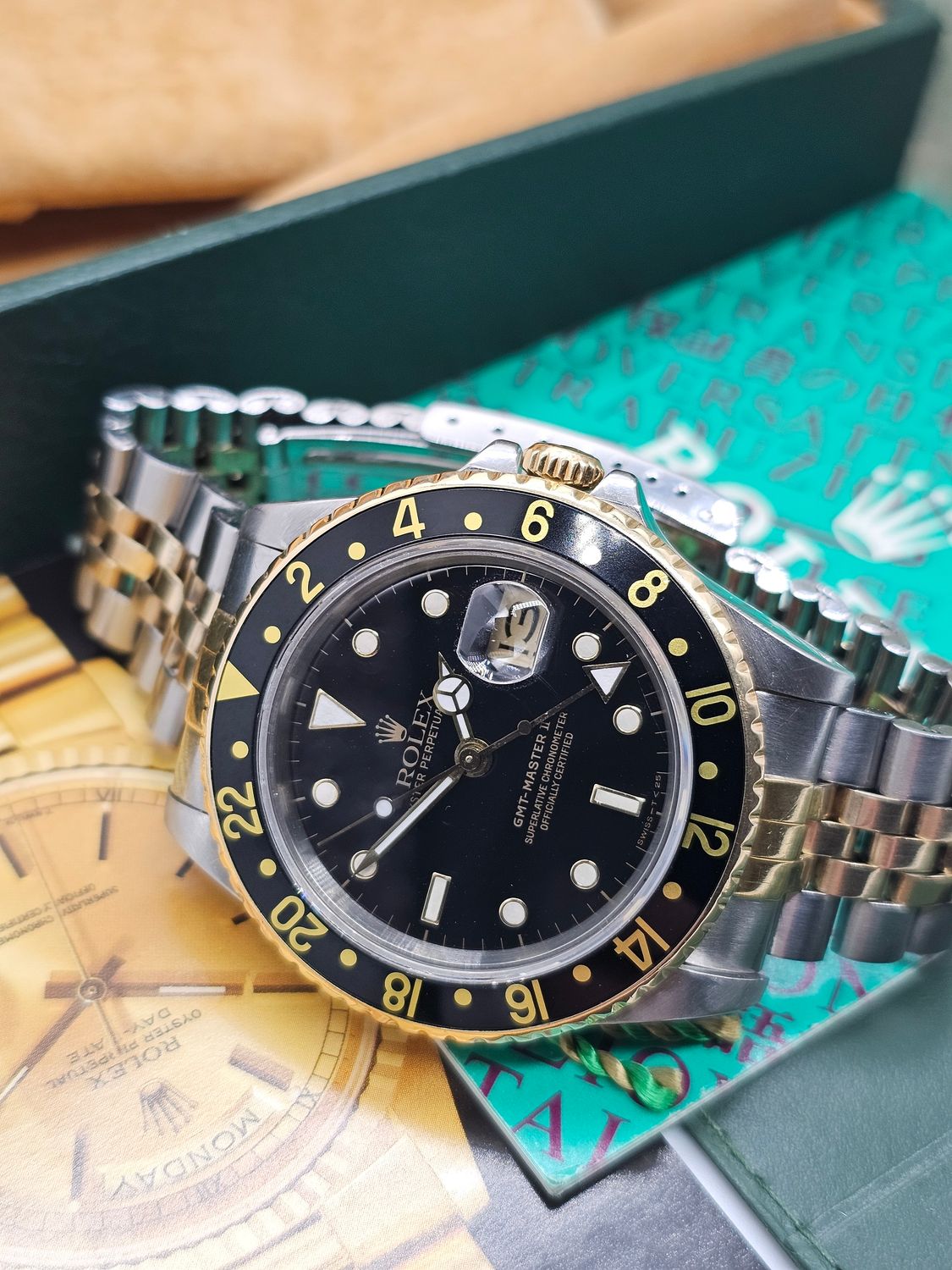 Rolex GMT-Master II Watch Reference 16713