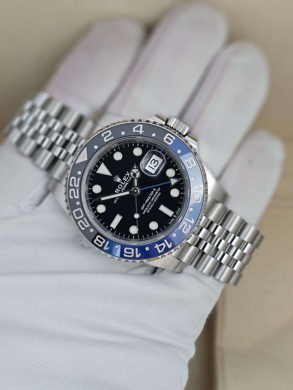 Rolex GMT Master II Watch ref 126710BLNR &#39;Batgirl&#39; 2019 Full Set