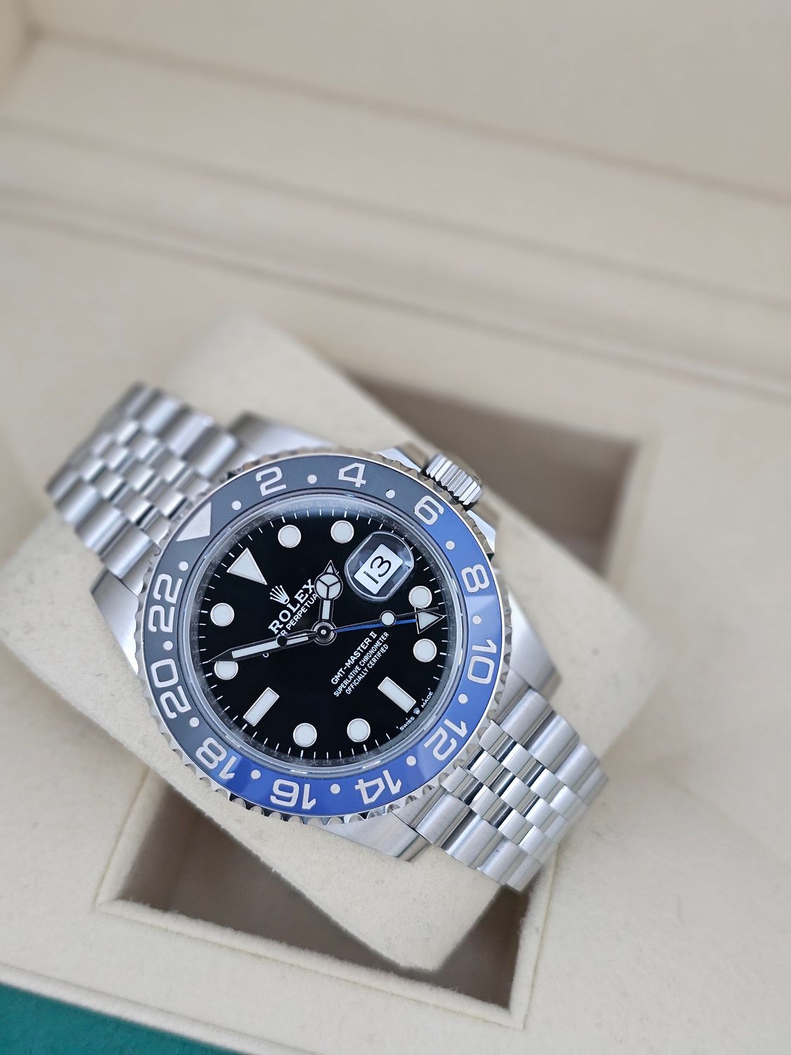Rolex GMT Master II Watch ref 126710BLNR &#39;Batgirl&#39; 2019 Full Set
