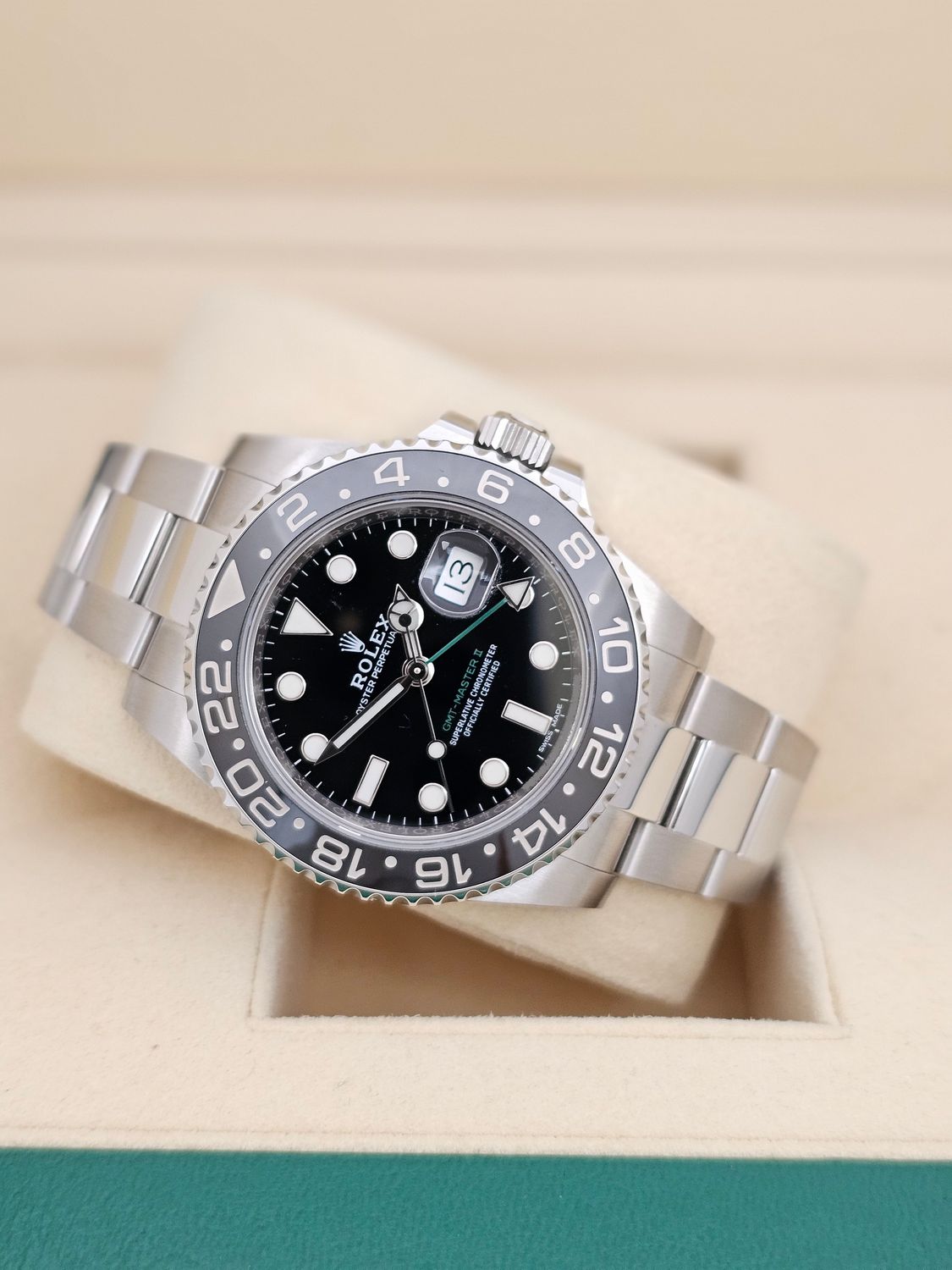 Rolex GMT-Master II 116710LN Watch, 2019 New/Unworn NOS Collectors Set