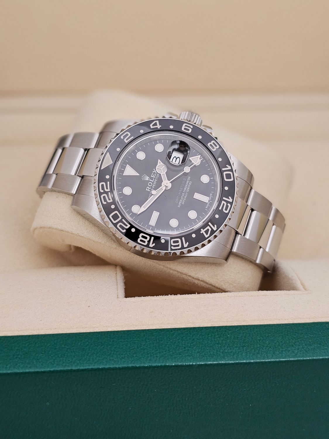 Rolex GMT-Master II 116710LN Watch, 2019 New/Unworn NOS Collectors Set