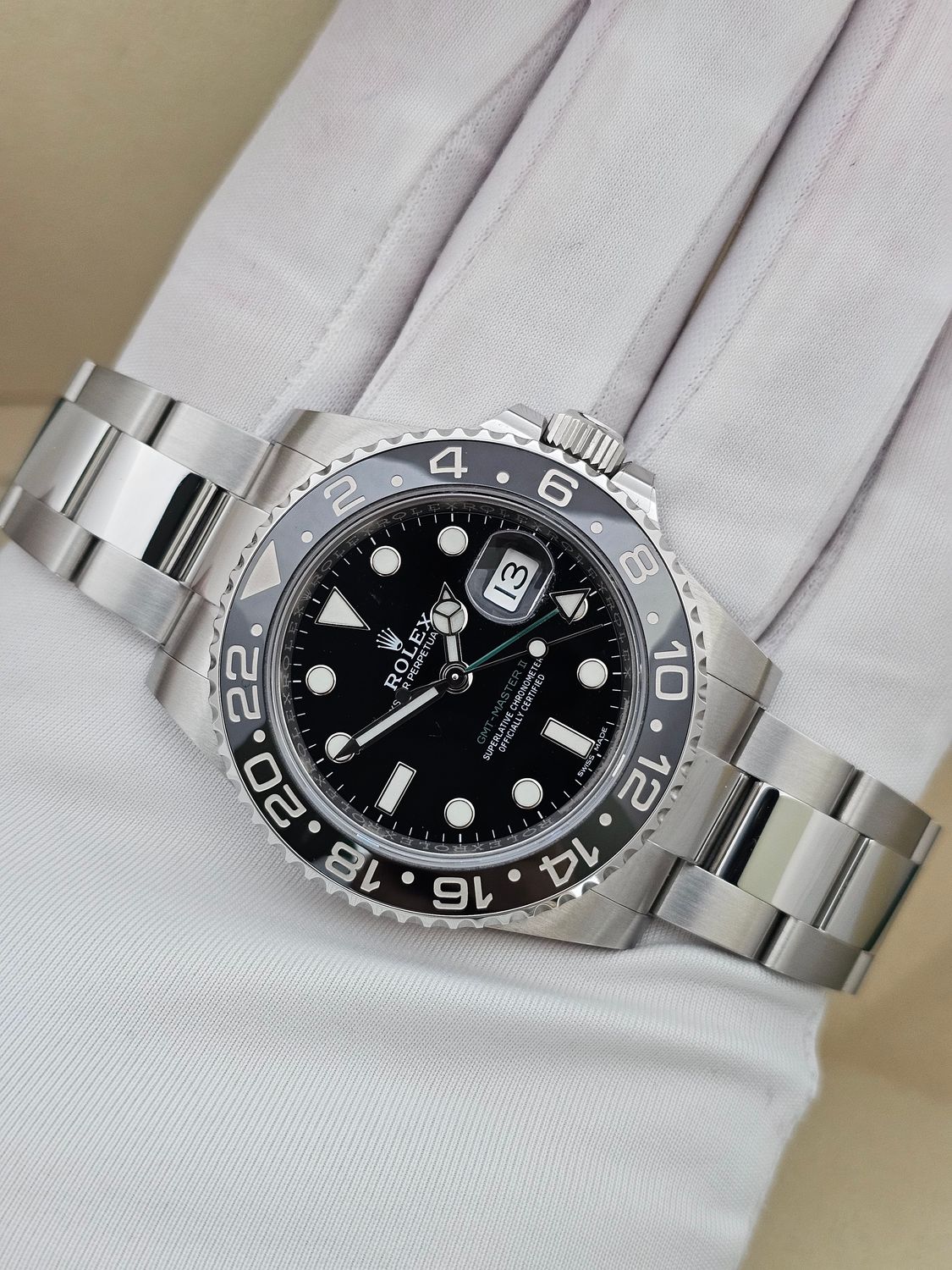 Rolex GMT-Master II 116710LN Watch, 2019 New/Unworn NOS Collectors Set