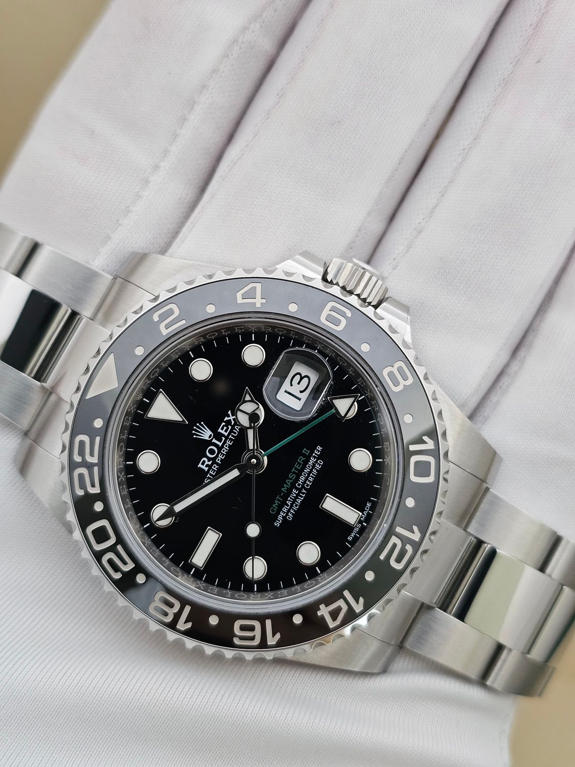 Rolex GMT-Master II 116710LN Watch, 2019 New/Unworn NOS Collectors Set