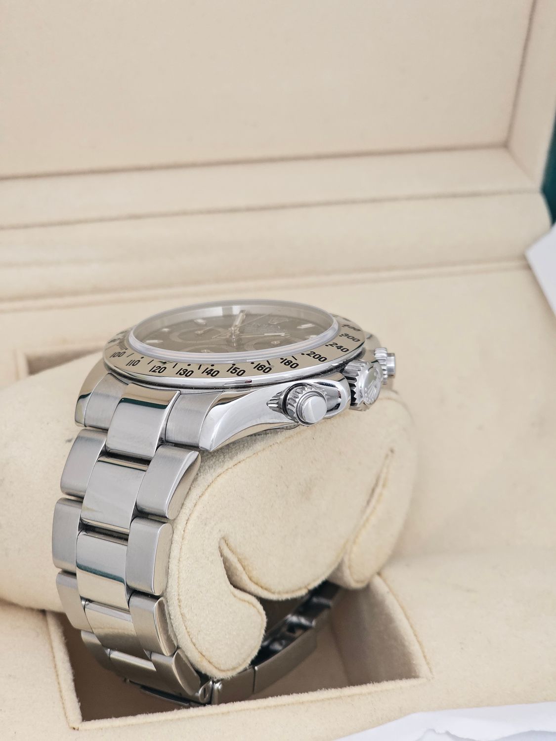 Rolex Cosmograph Daytona Black Dial Watch - 116520 2006 Full Collectors Set