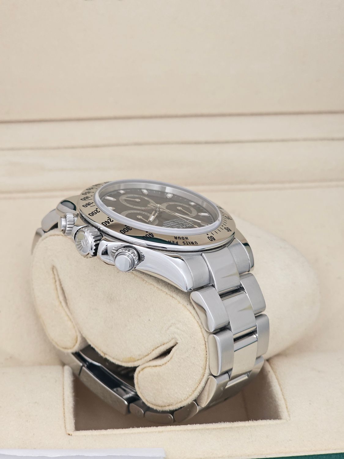 Rolex Cosmograph Daytona Black Dial Watch - 116520 2006 Full Collectors Set