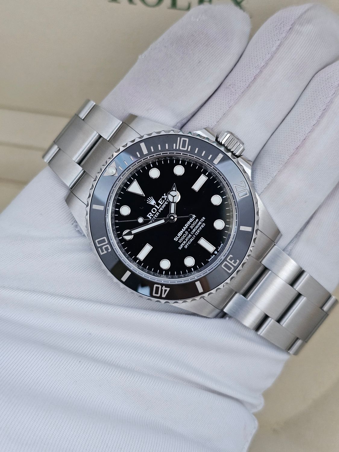 Rolex Submariner Watch 124060, 41mm, Full Set 2022