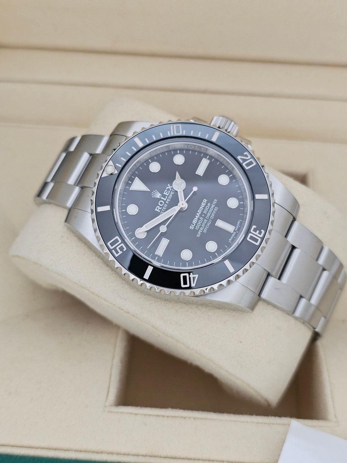 Rolex Submariner Watch 114060, 2019 Box &amp; Papers