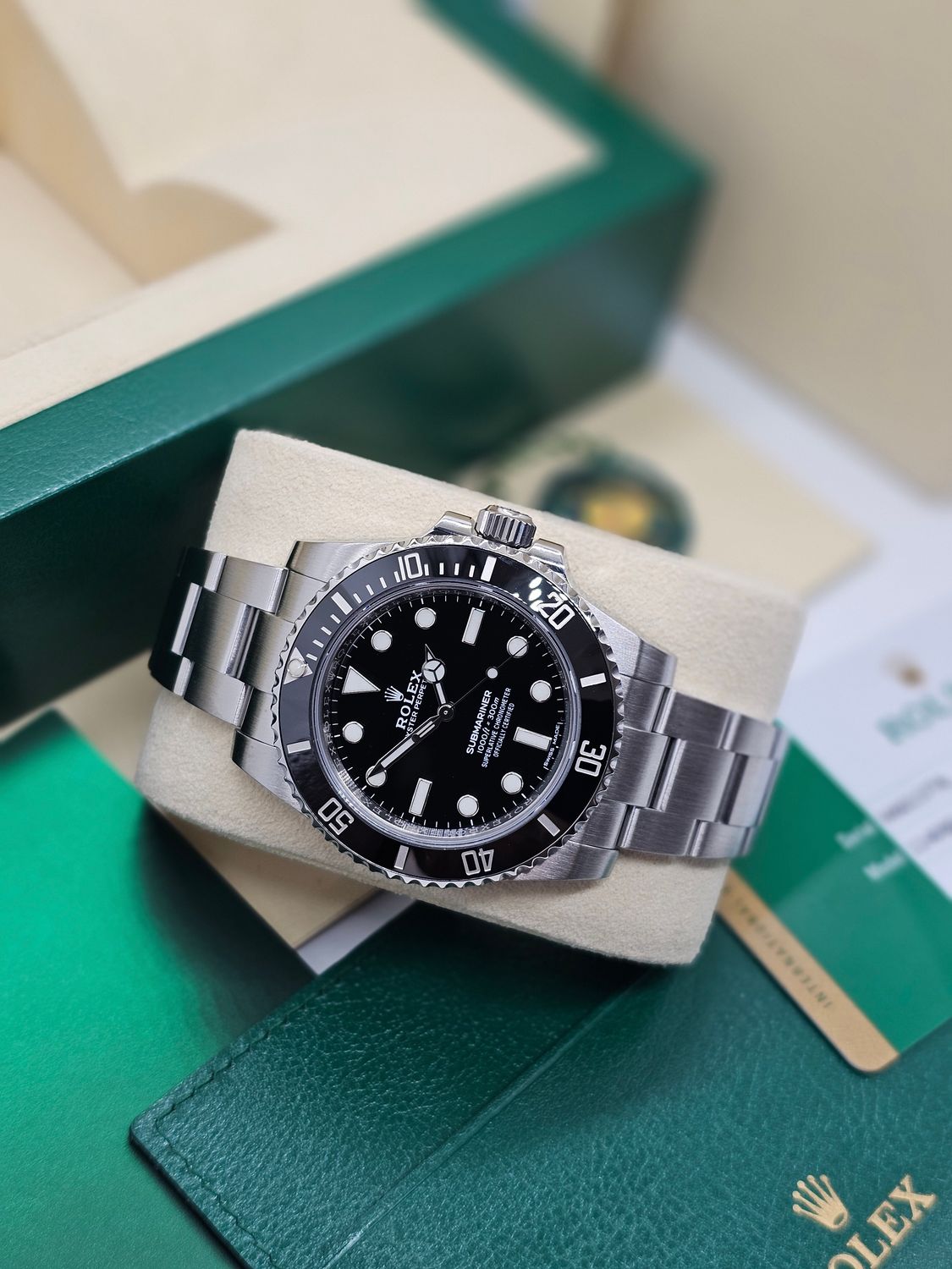 Rolex Submariner Watch 114060, 2019 Box &amp; Papers