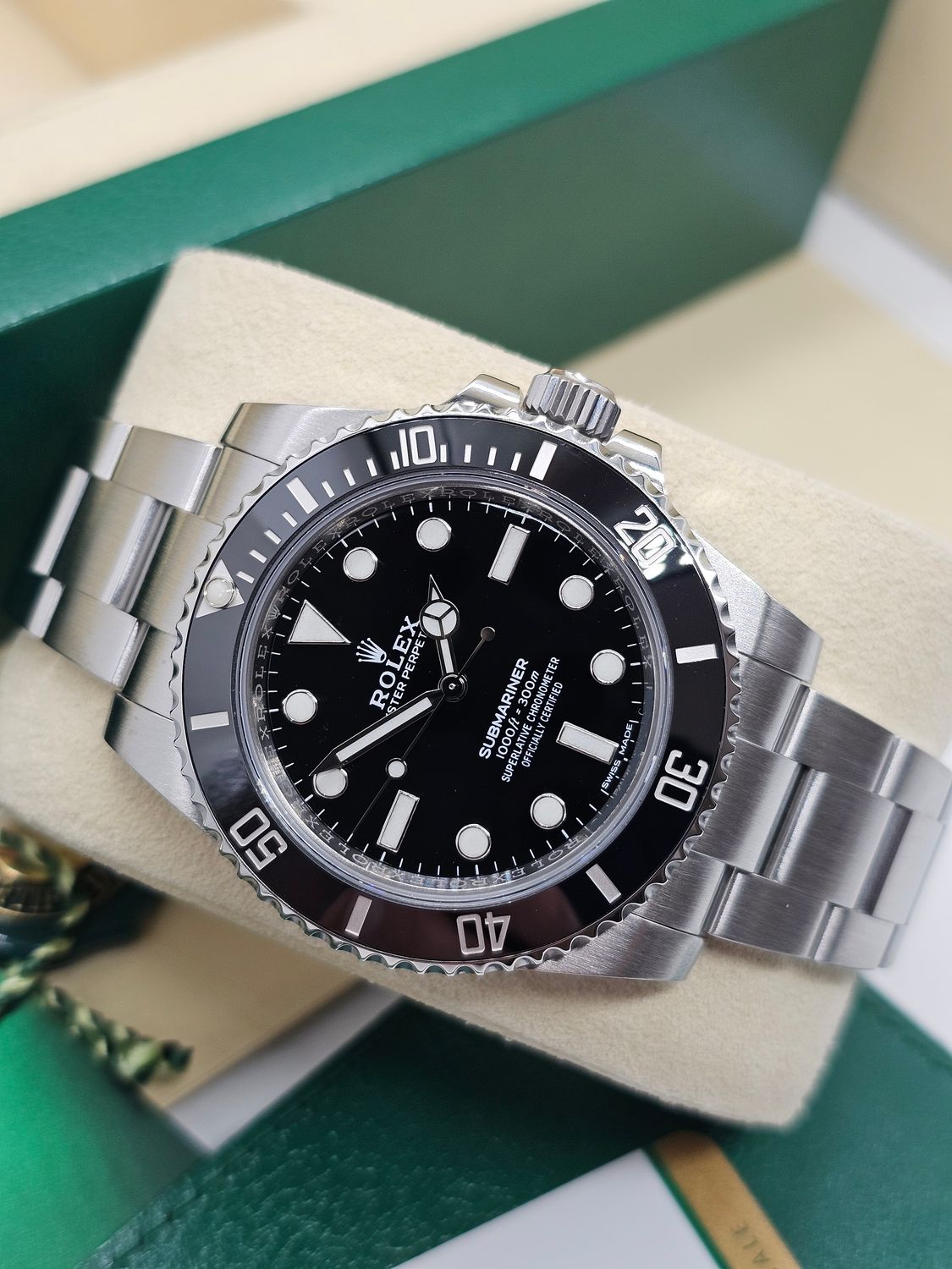 Rolex Submariner Watch 114060, 2019 Box &amp; Papers