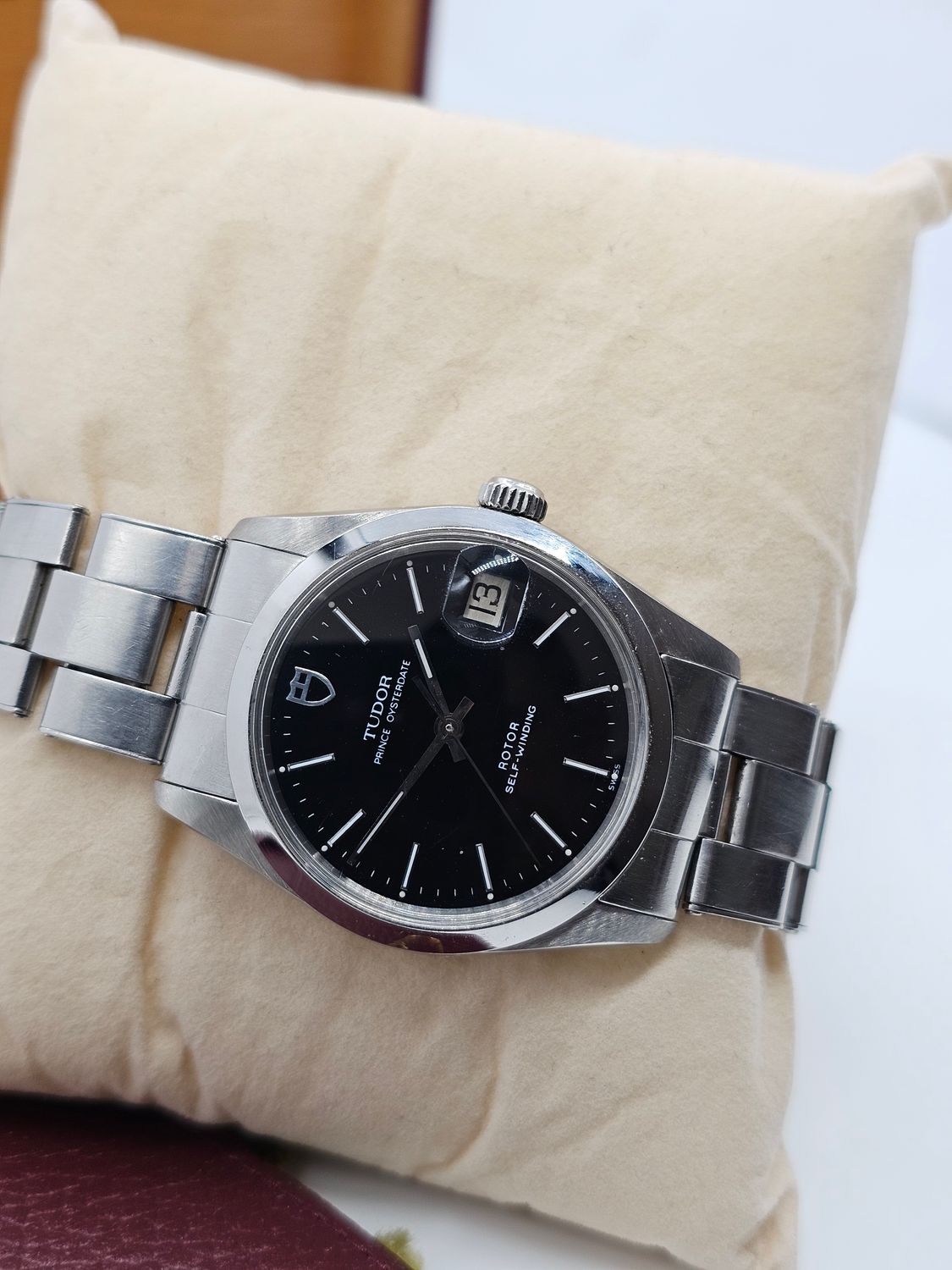 TUDOR Prince Oysterdate Black Watch - Ref 74000, Excellent Condition
