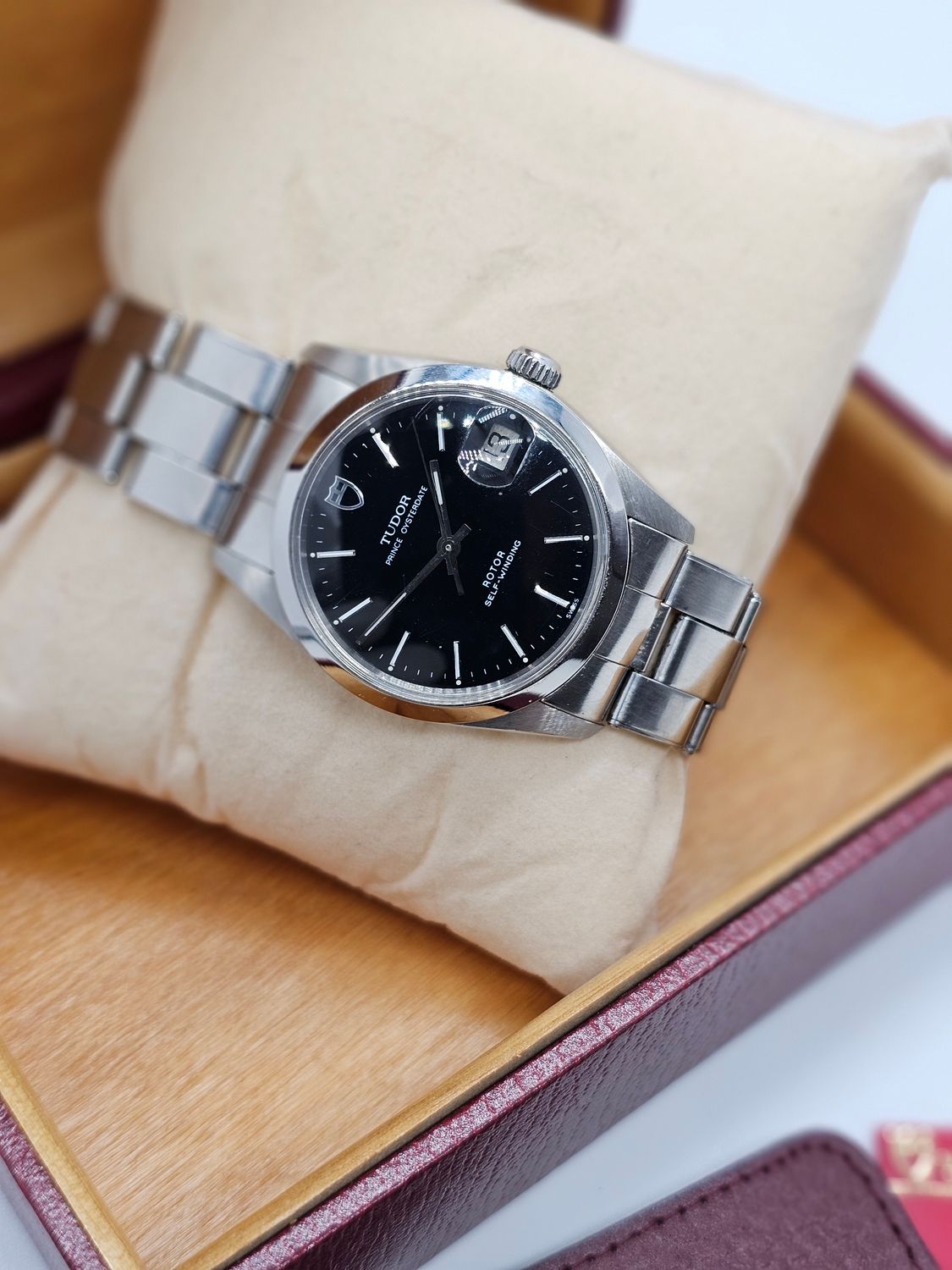 TUDOR Prince Oysterdate Black Watch - Ref 74000, Excellent Condition