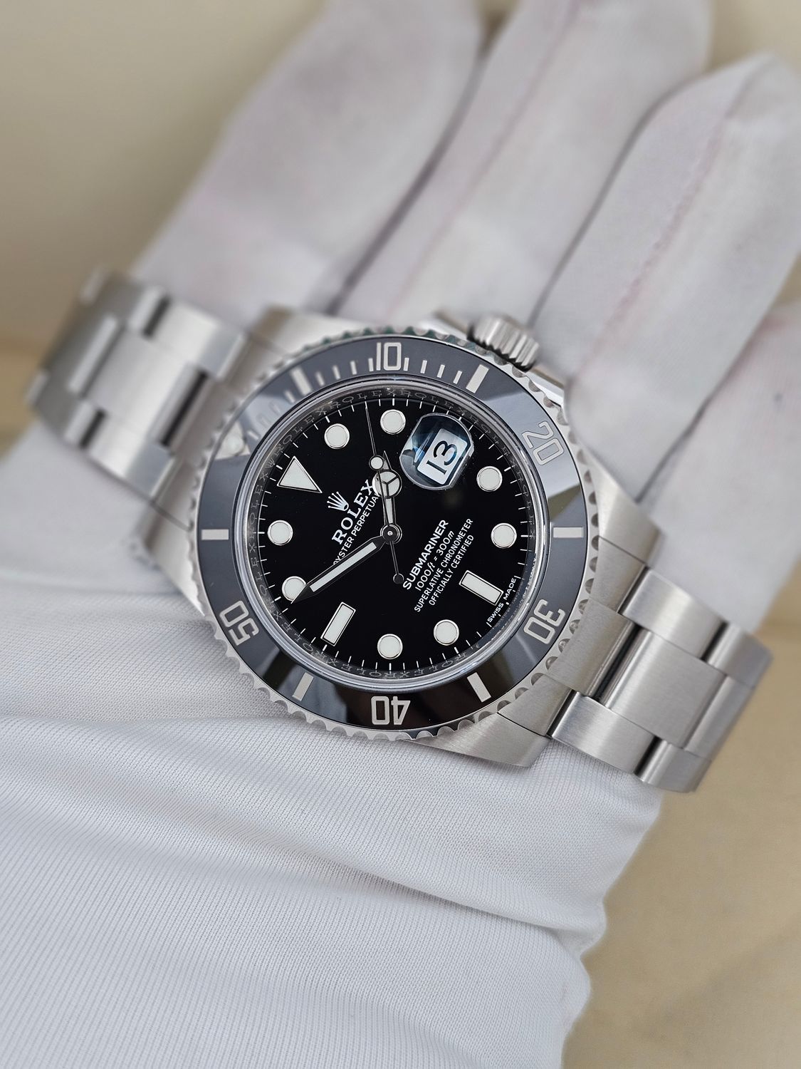 Rolex Submariner Date Watch 116610LN - 2020 Full Set - Unpolished Collectors Set