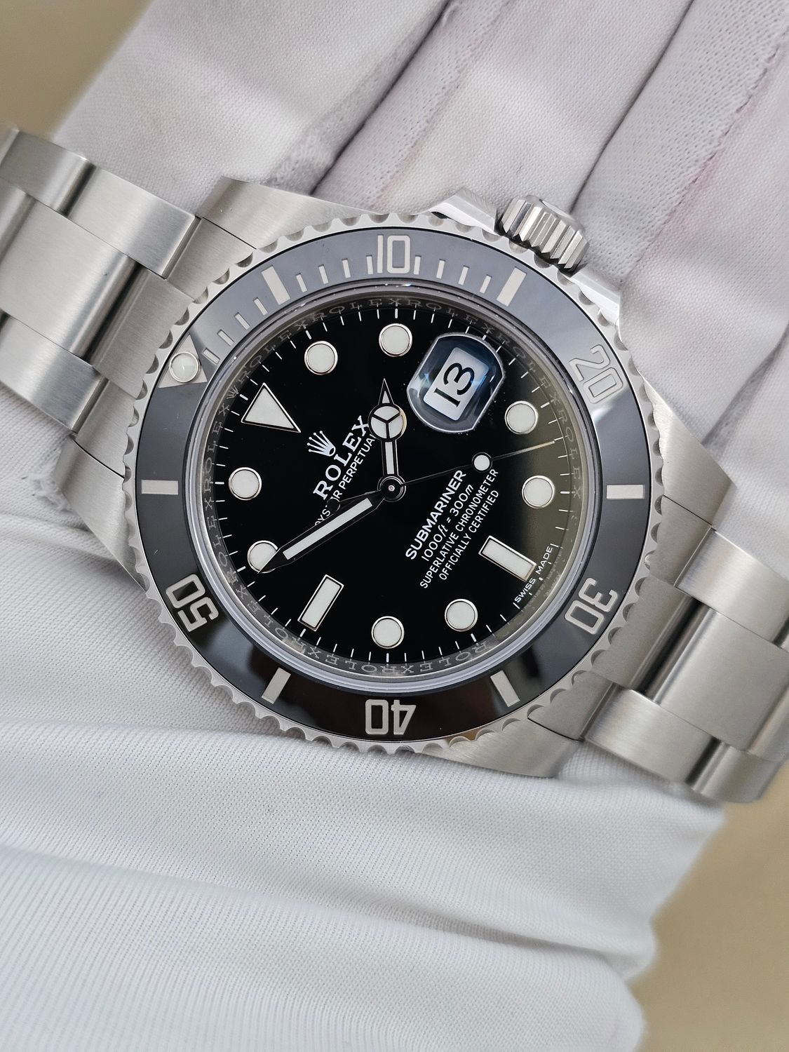 Rolex Submariner Date Watch 116610LN - 2020 Full Set - Unpolished Collectors Set