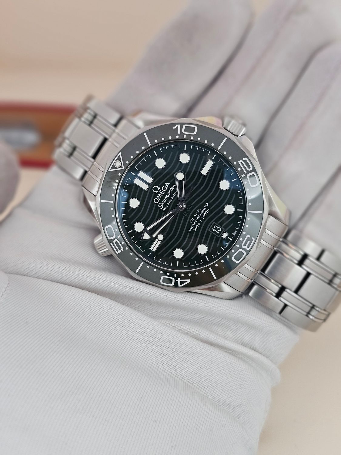 OMEGA Seamaster Professional 300m Green Watch, 210.30.42.20.10.001 2023 Full Set