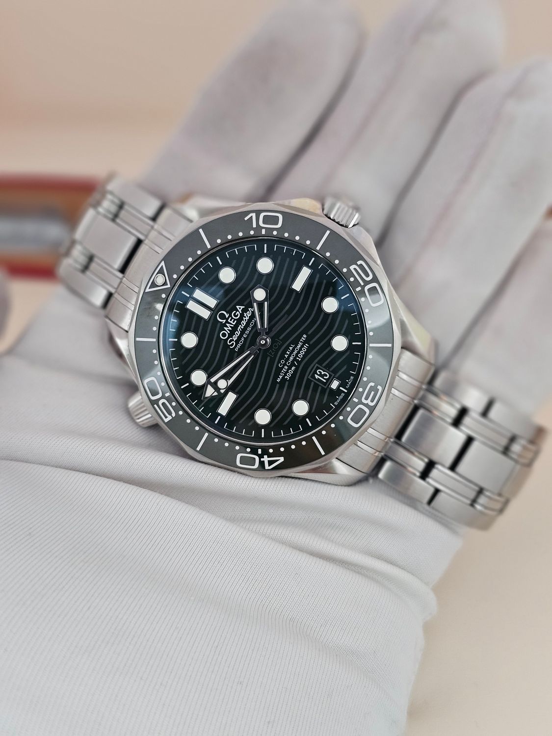 OMEGA Seamaster Professional 300m Green Watch, 210.30.42.20.10.001 2023 Full Set