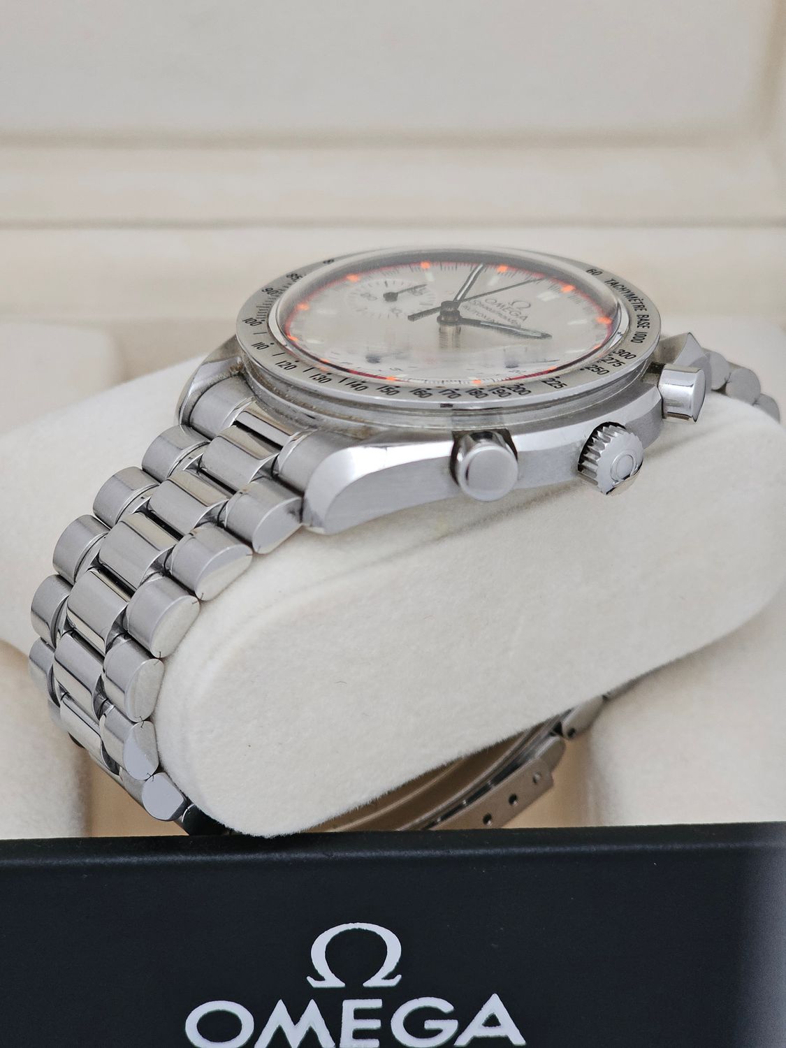 OMEGA Speedmaster Racing White Dial Watch - 3518.50 Michael Schumacher Limited Edition