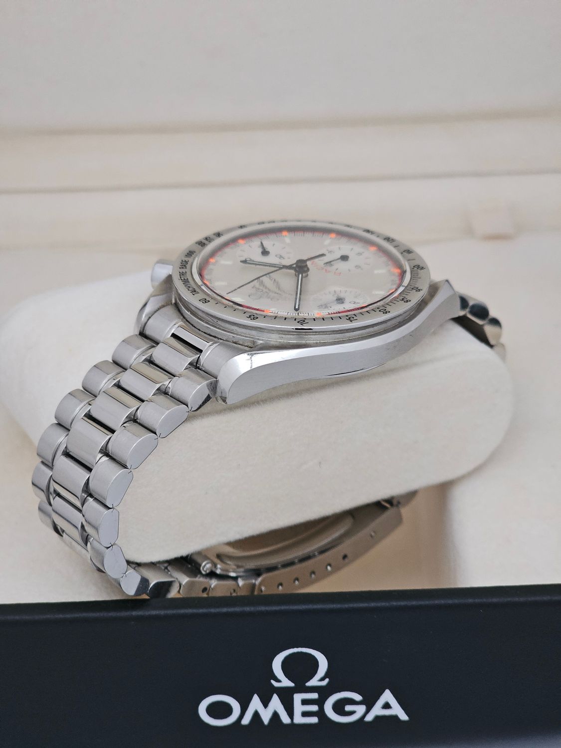 OMEGA Speedmaster Racing White Dial Watch - 3518.50 Michael Schumacher Limited Edition