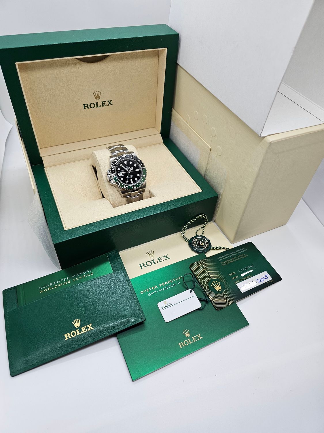 Rolex GMT-Master II Black Watch - 126720VTNR Sprite 2025 New/Unworn