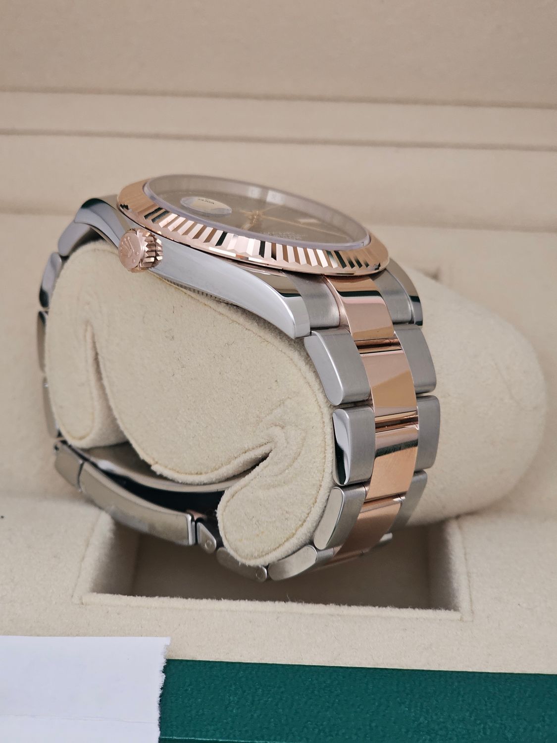 Rolex Datejust 41mm Watch, Ref 126331 Wimbledon, Steel &amp; Rose Gold 2021 Full Set