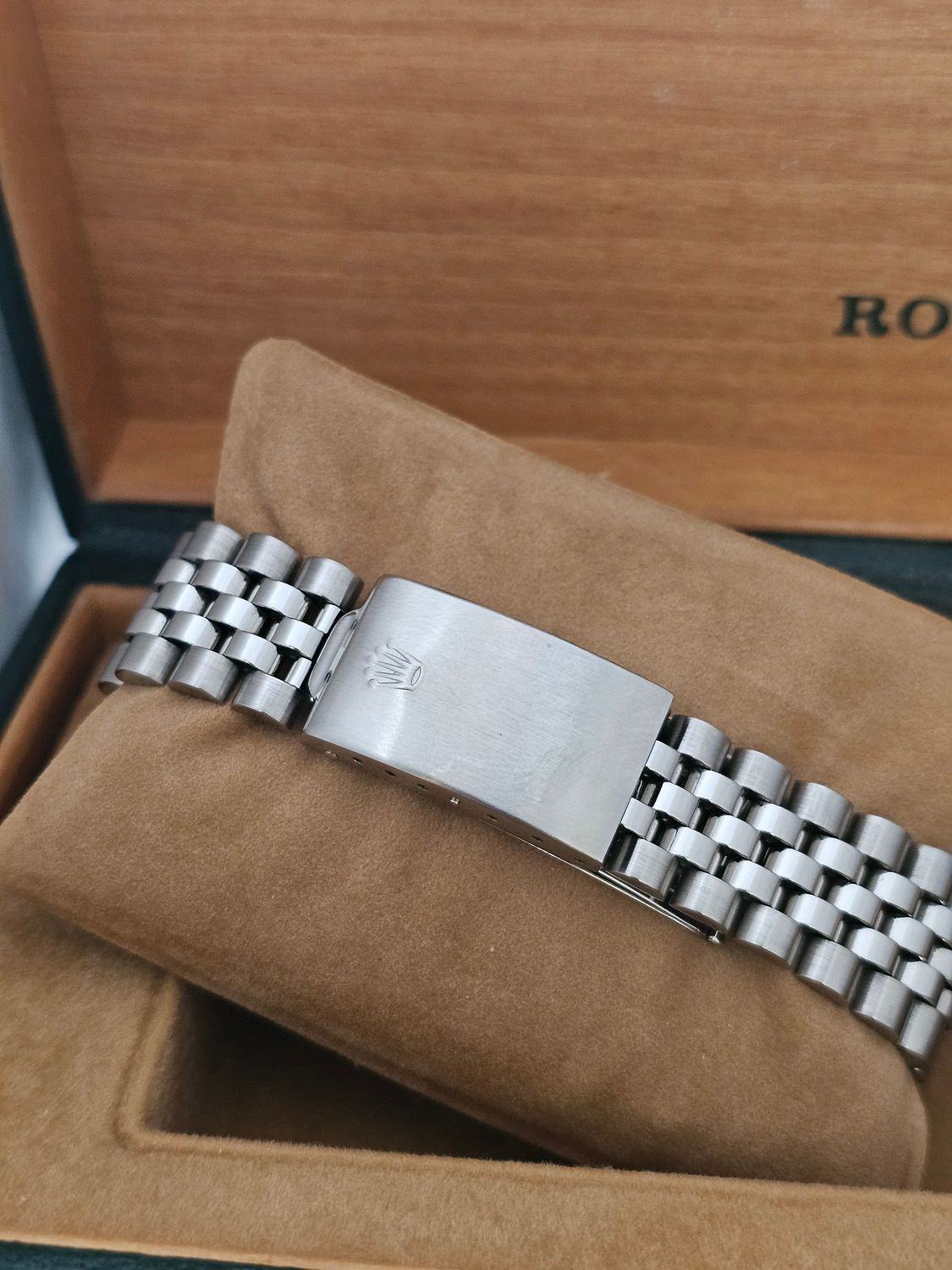 Rolex Datejust Rare Buckley White Dial Watch, Ref 16014 Excellent Condition