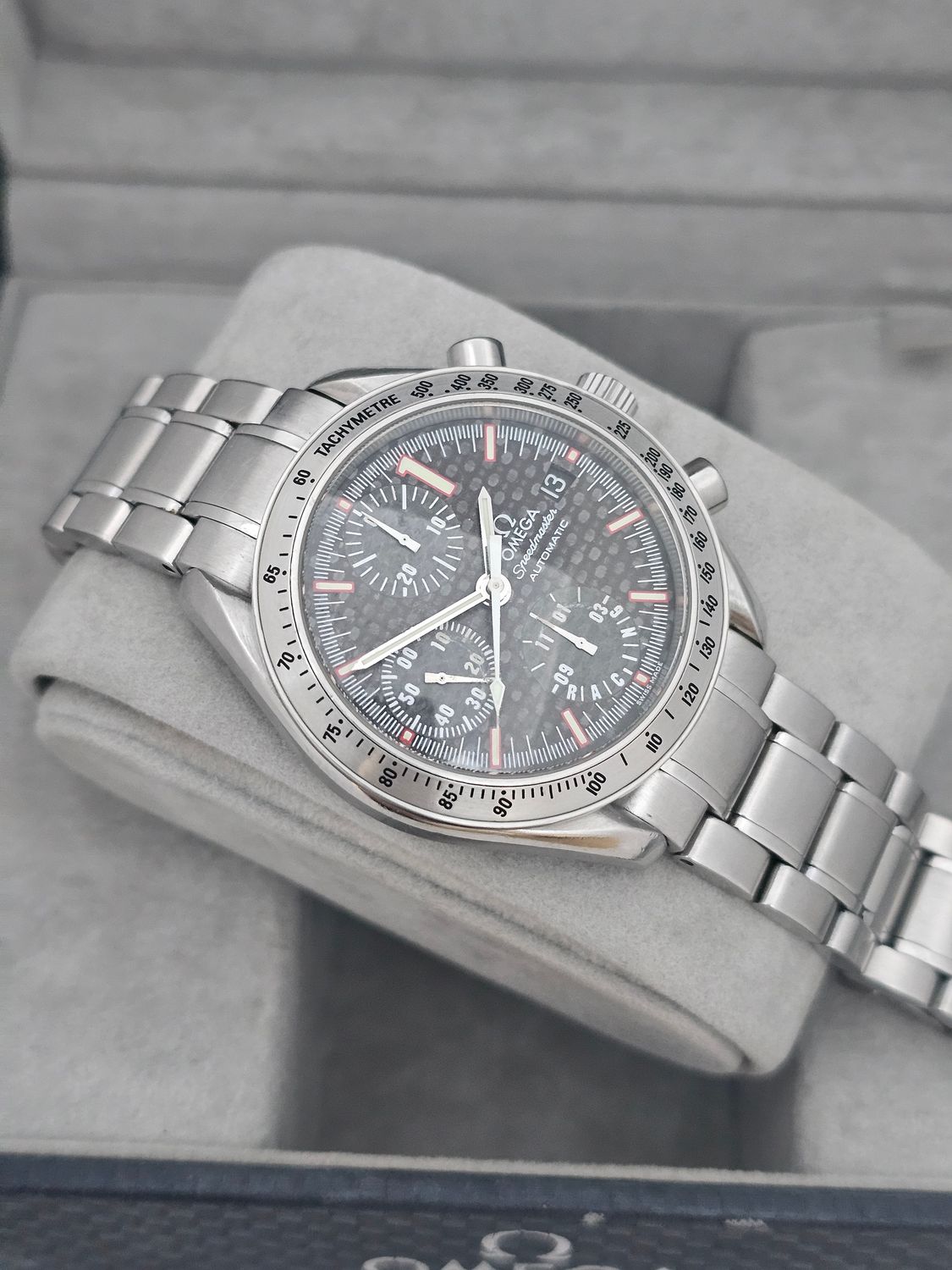 OMEGA Speedmaster Racing Carbon Dial Watch, 3519.50 Michael Schumacher L.Edition