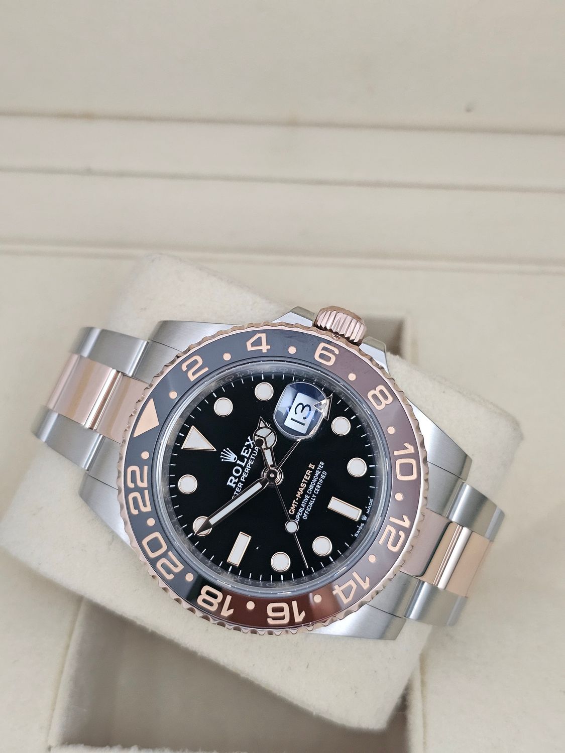 Rolex GMT Master II Rootbeer Watch Ref 126711CHNR, 2019 Box &amp; Papers