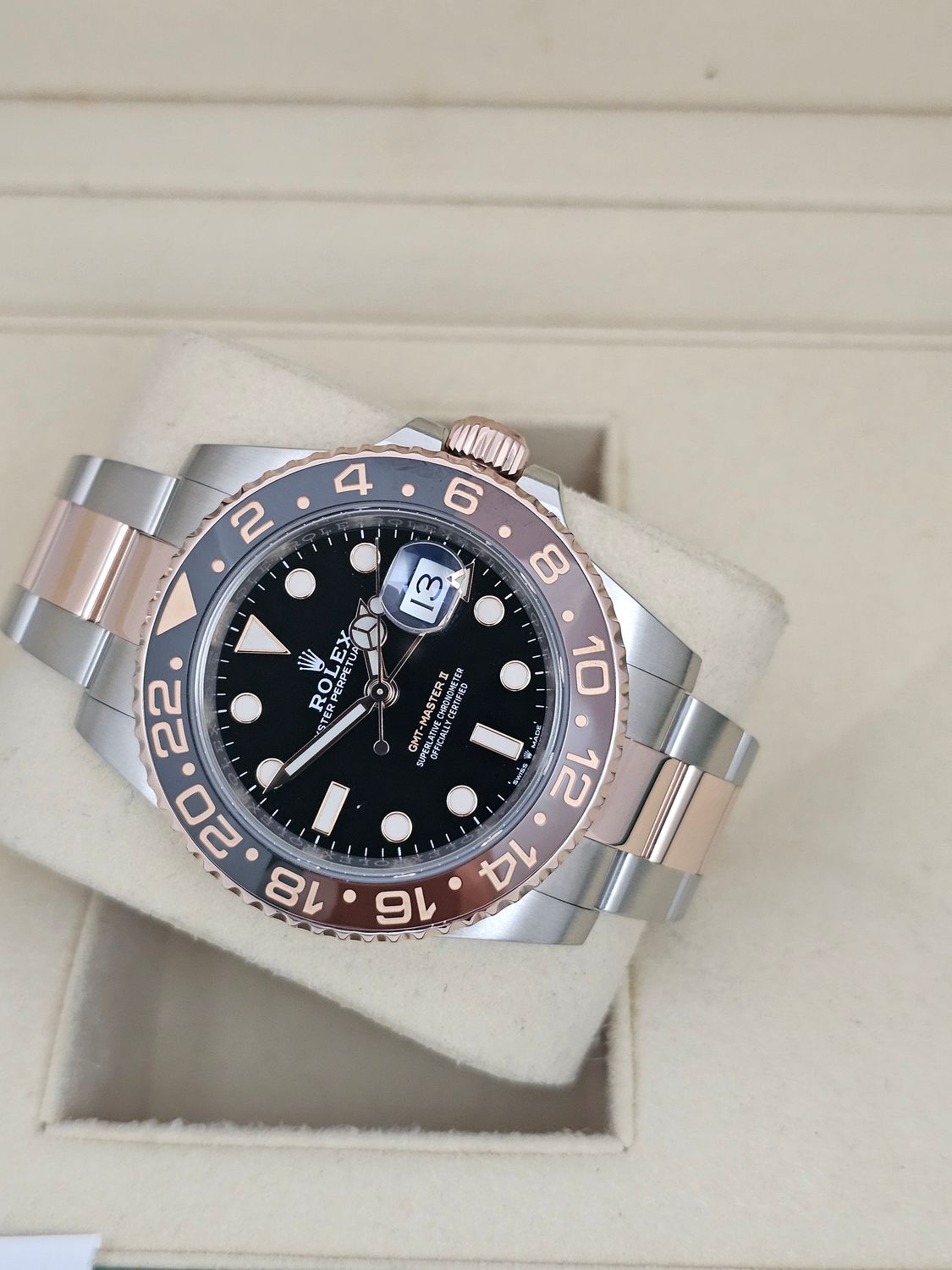 Rolex GMT Master II Rootbeer Watch Ref 126711CHNR, 2019 Box &amp; Papers