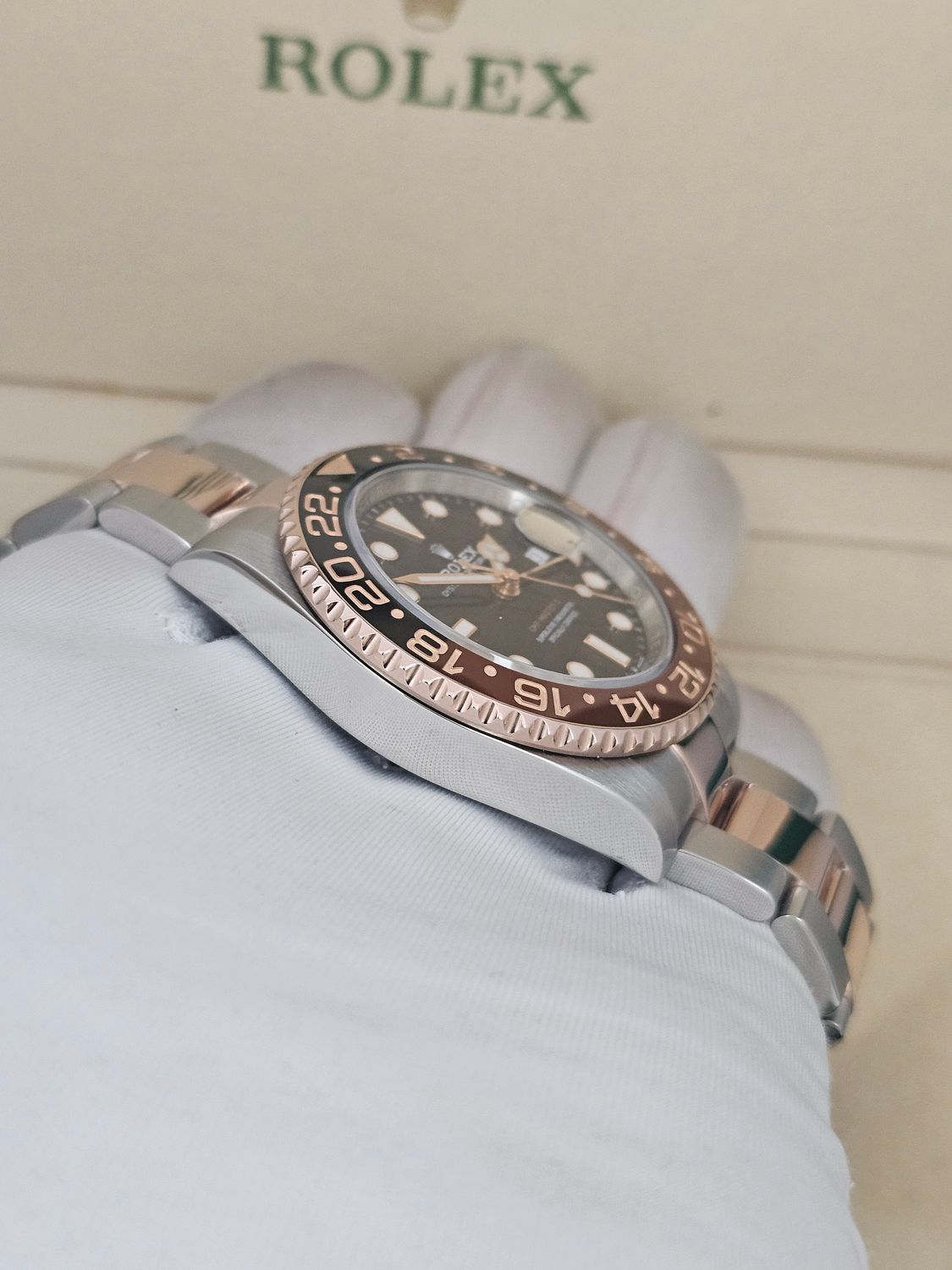 Rolex GMT Master II Rootbeer Watch Ref 126711CHNR, 2019 Box &amp; Papers