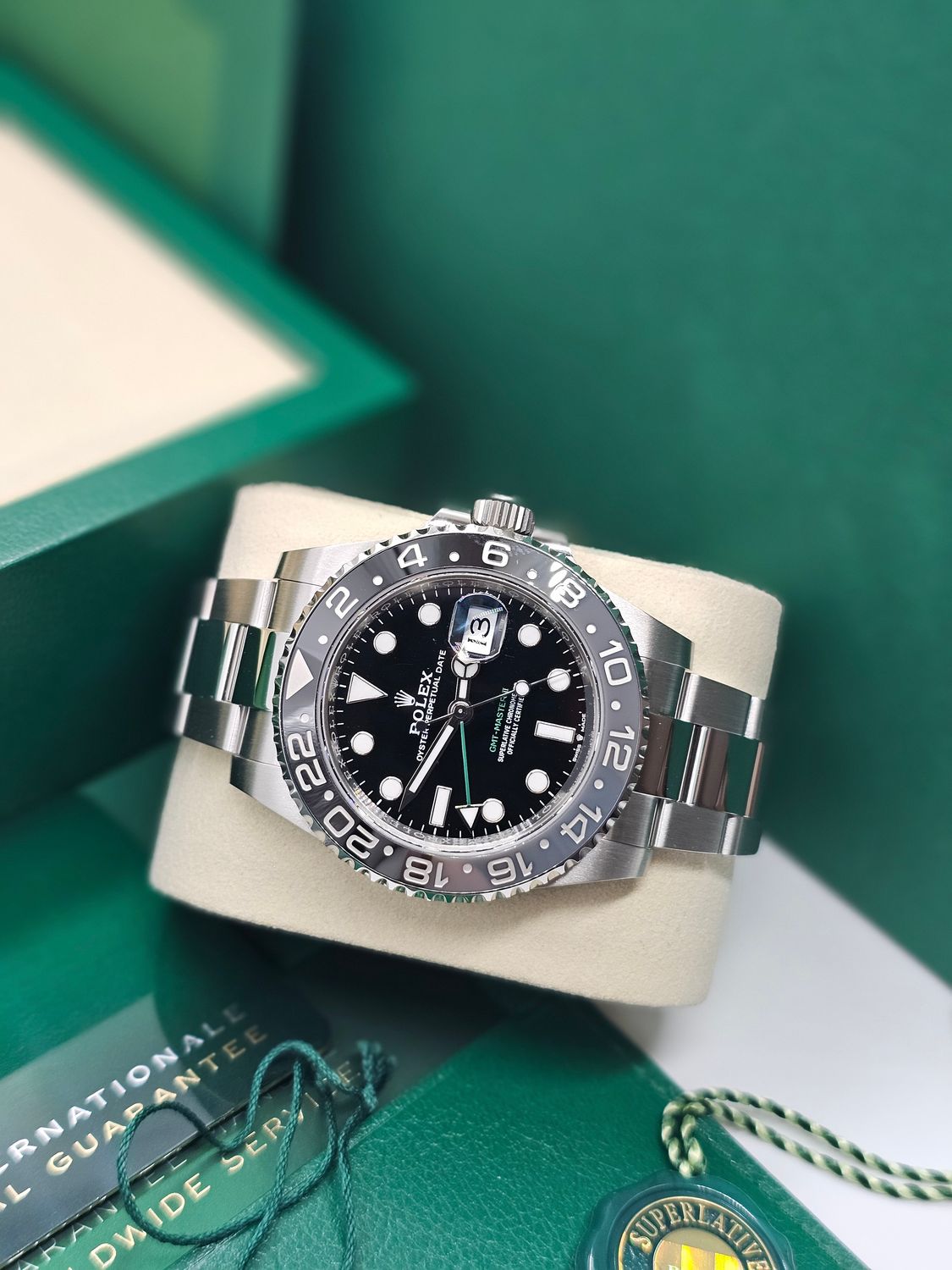 Rolex GMT Master II Watch &#39;Bruce Wayne&#39; 126710GRNR, 2025 Full Set, New/Unworn